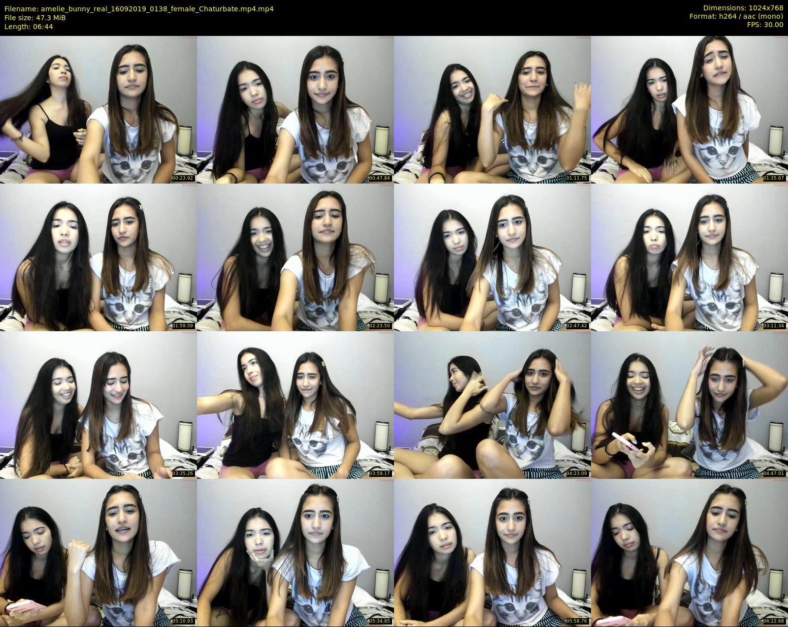 amelie_bunny_real — 7 minute Chaturbate female cam show recording, 720p, Sep 16, 2019