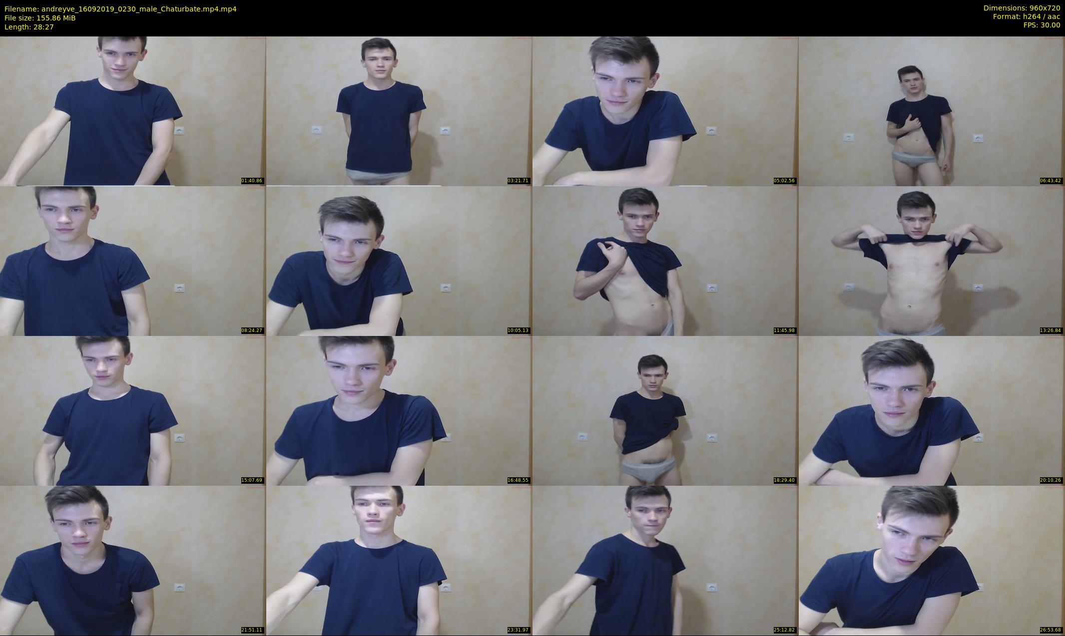 andreyve — 29 minute Chaturbate male cam show recording, 720p, Sep 16, 2019
