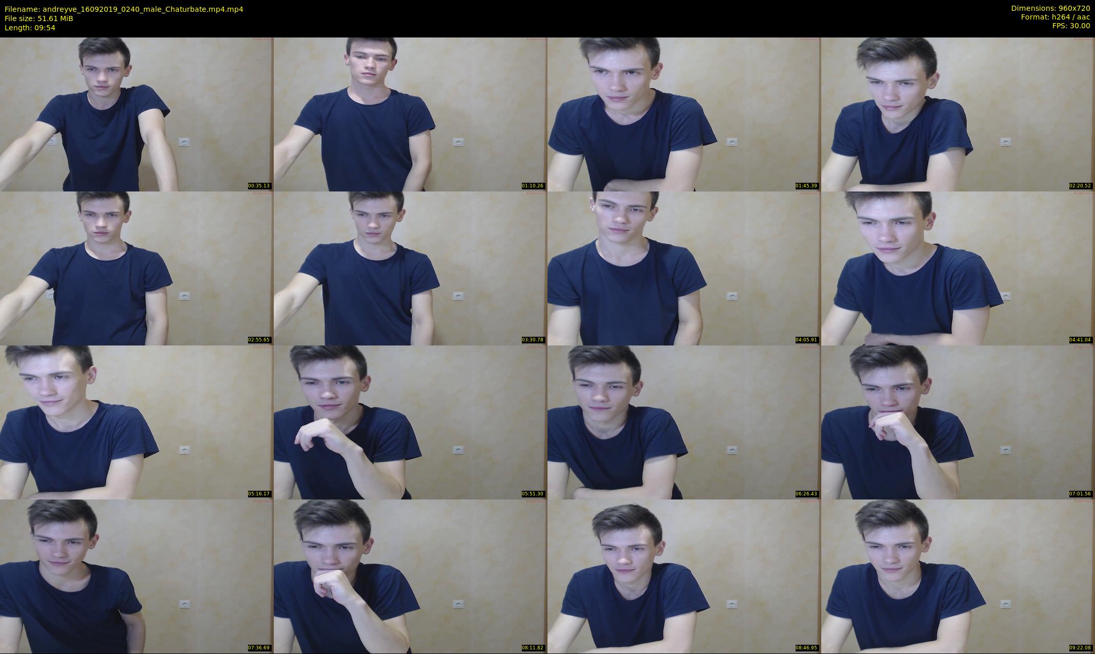 andreyve — 10 minute Chaturbate male cam show recording, 720p, Sep 16, 2019