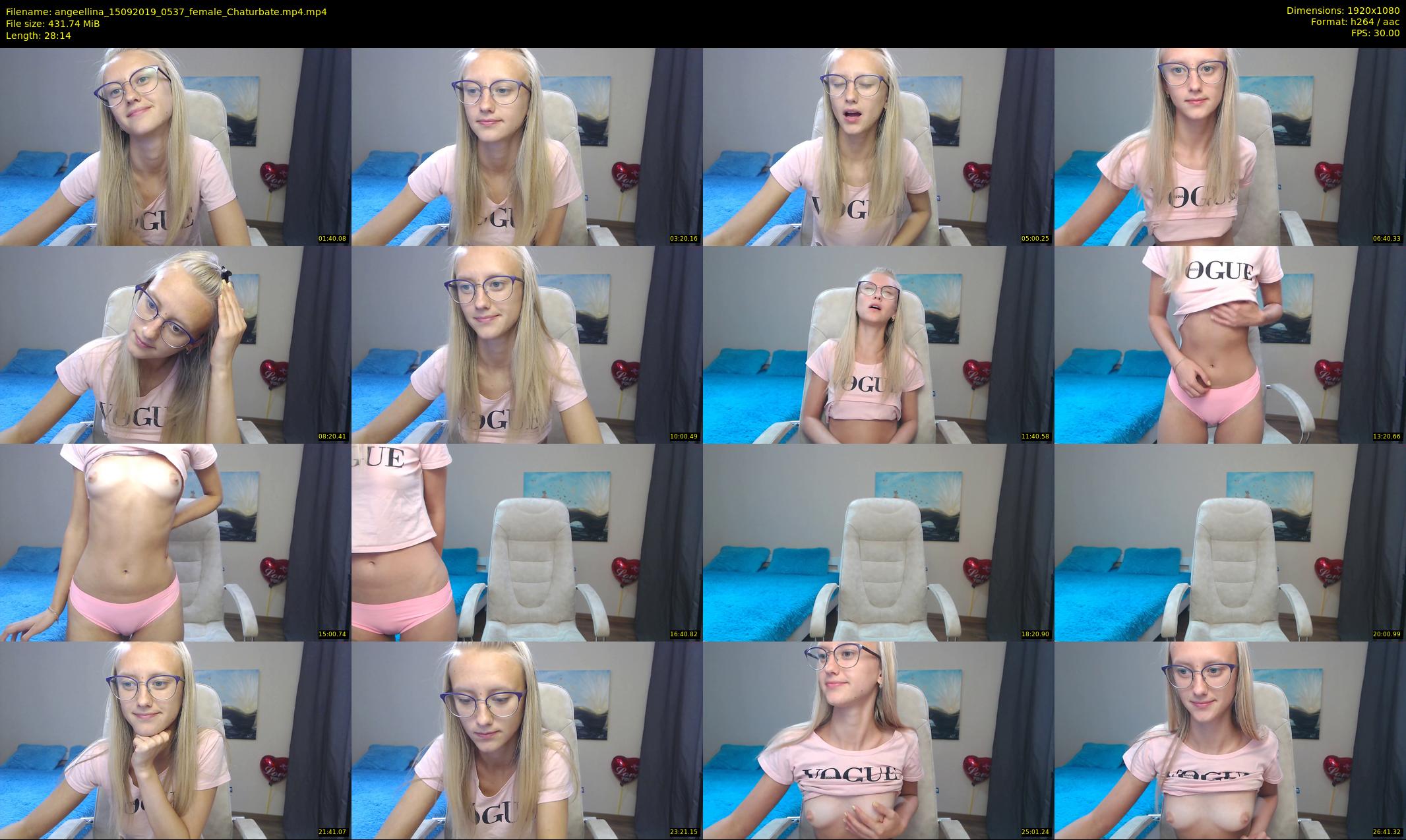 angeellina — 29 minute Chaturbate female cam show recording, 1080p, Sep 15, 2019