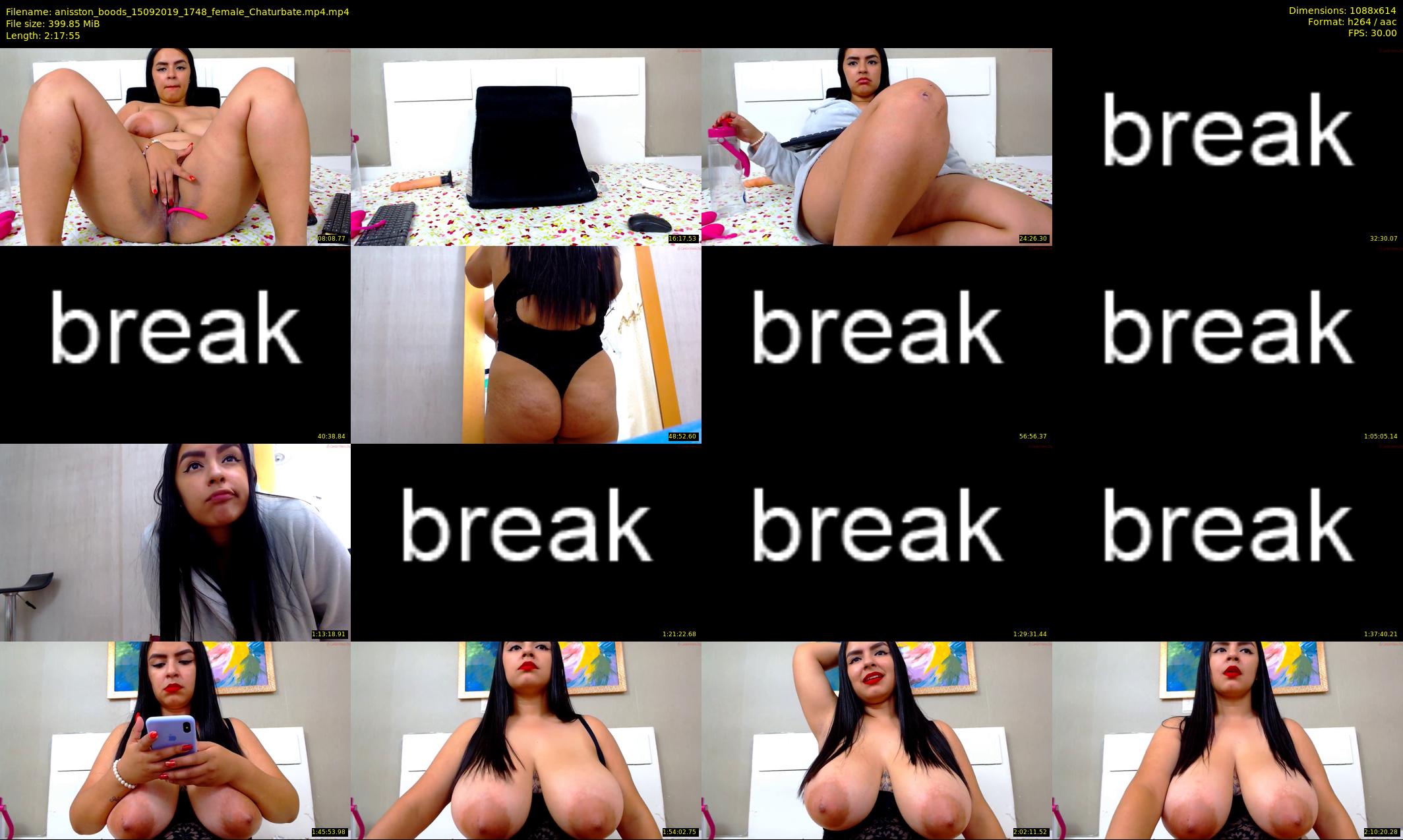 anisston_boods — 138 minute Chaturbate female cam show recording, 480p, Sep 15, 2019