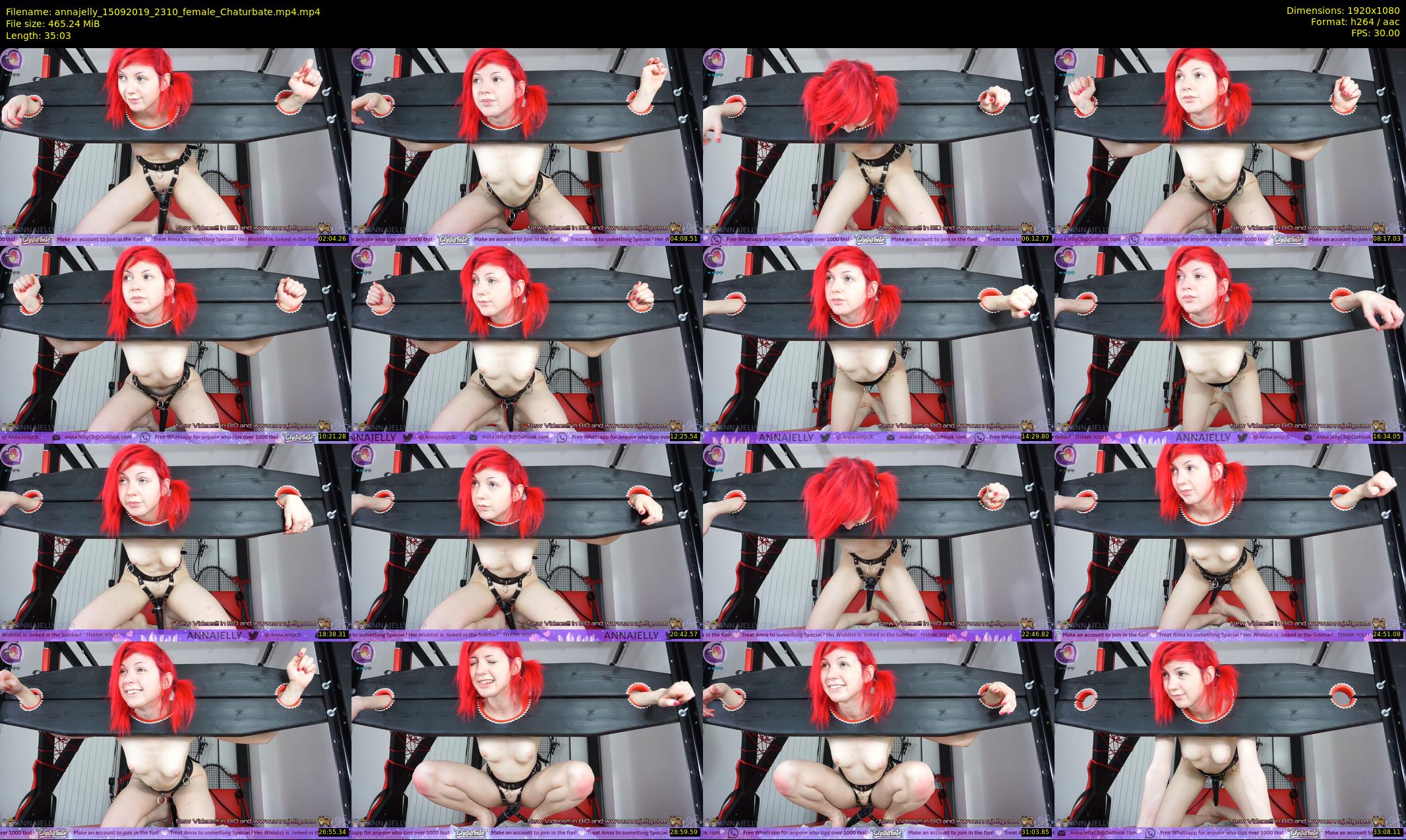 annajelly — 36 minute Chaturbate couple cam show recording, 1080p, Sep 15, 2019