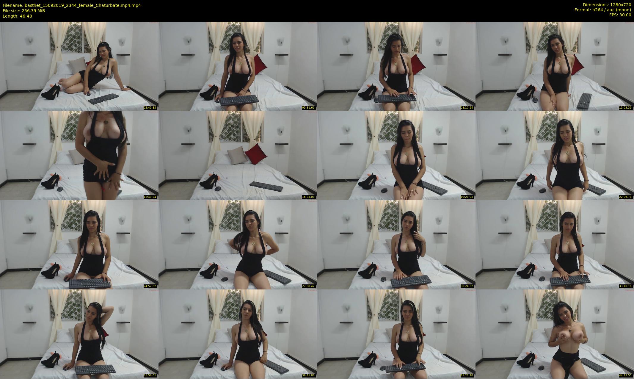 basthet — 47 minute Chaturbate female cam show recording, 720p, Sep 15, 2019