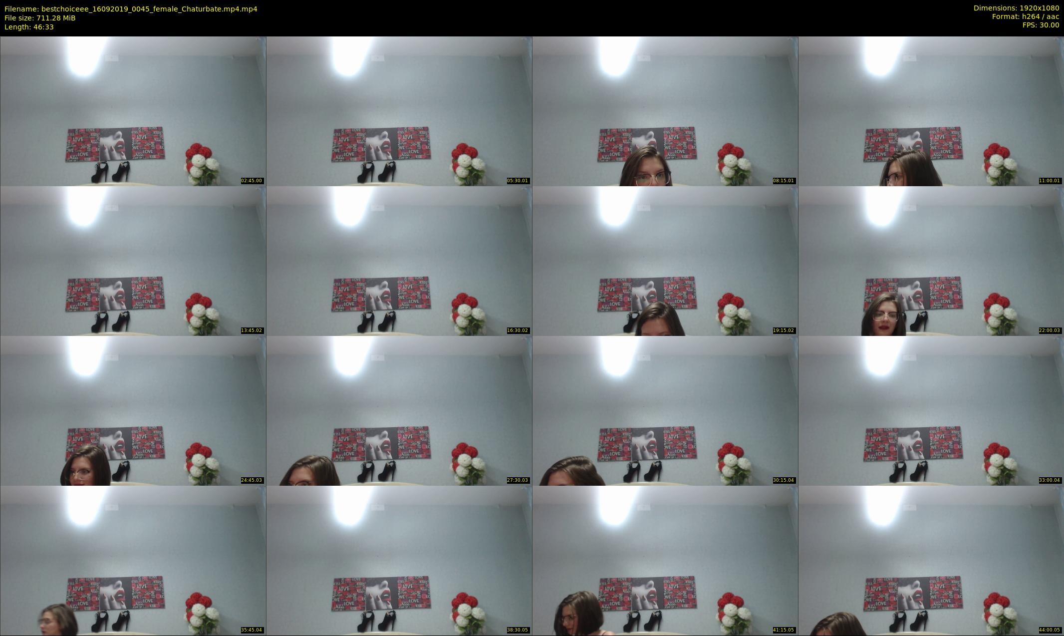 bestchoiceee — 47 minute Chaturbate couple cam show recording, 1080p, Sep 16, 2019