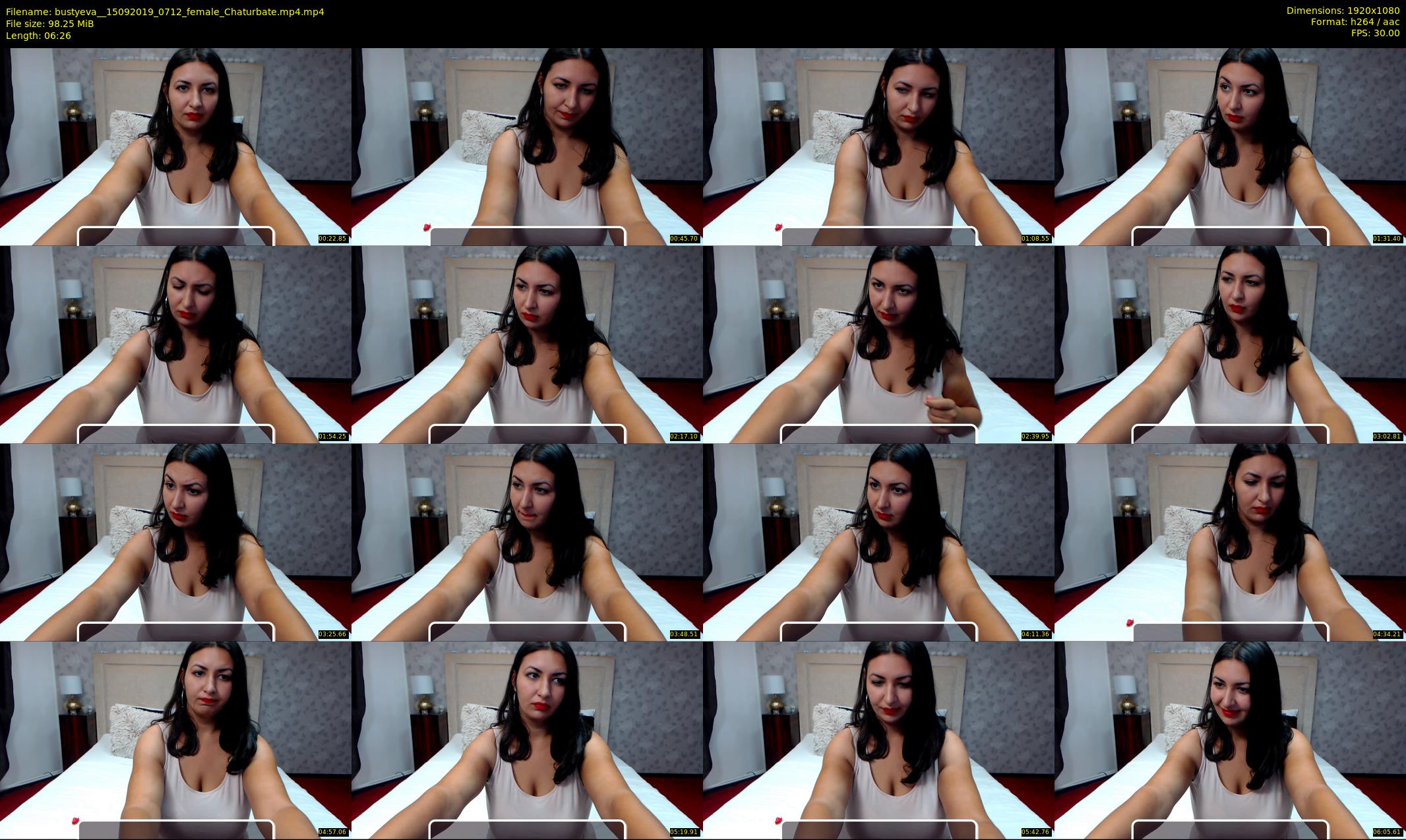bustyeva_ — 7 minute Chaturbate female cam show recording, 1080p, Sep 15, 2019