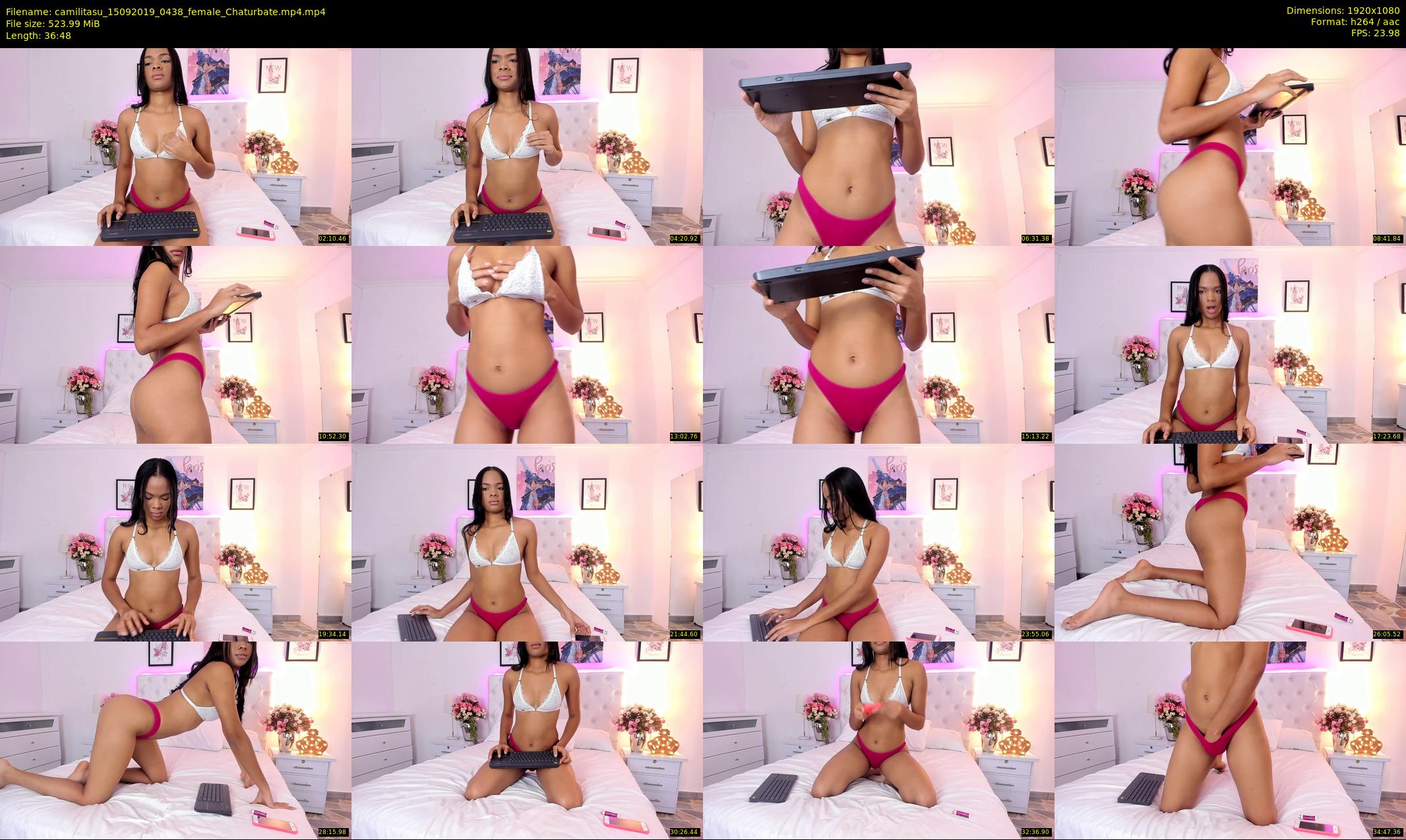 camilitasu — 37 minute Chaturbate female cam show recording, 1080p, Sep 15, 2019