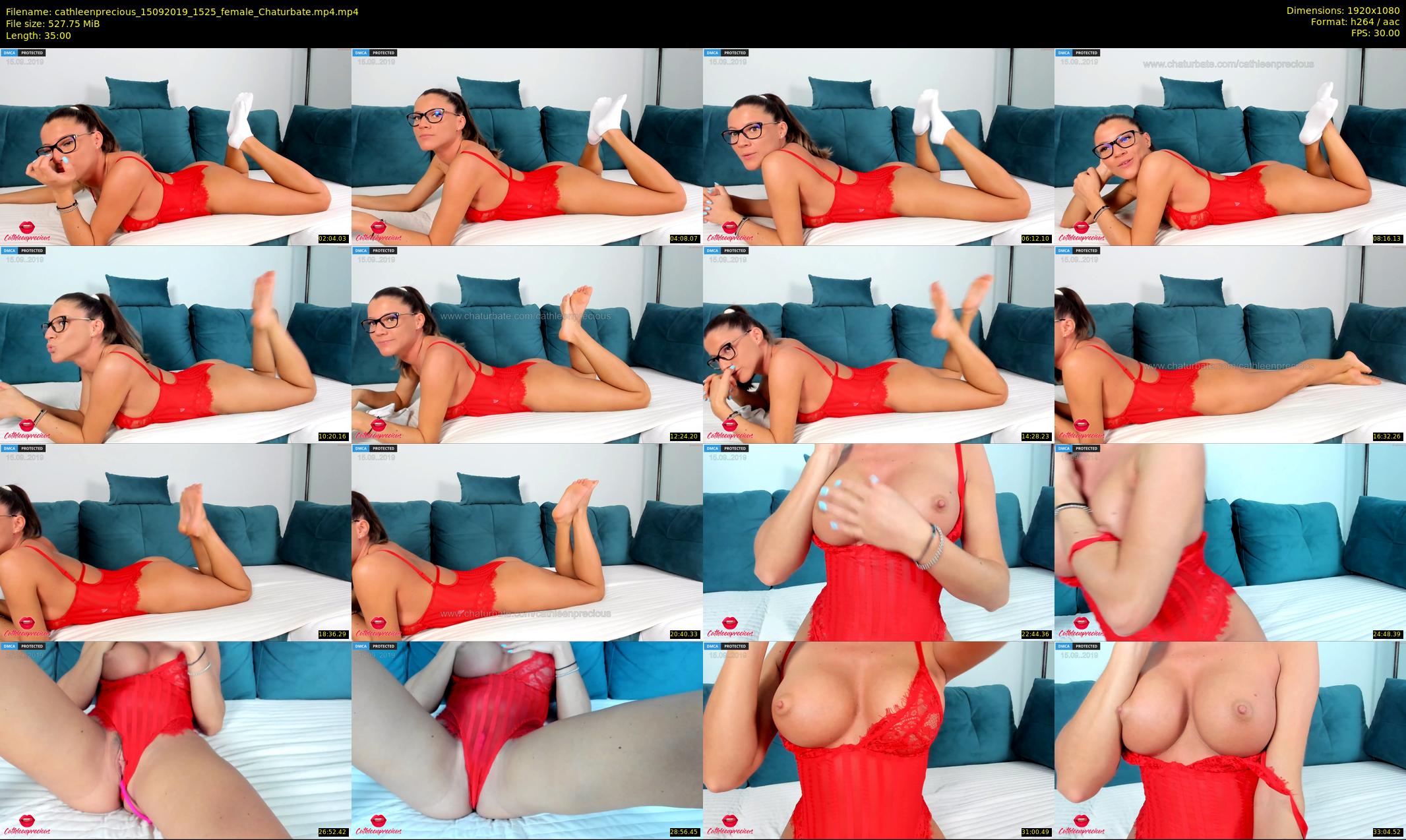 cathleenprecious — 35 minute Chaturbate female cam show recording, 1080p, Sep 15, 2019