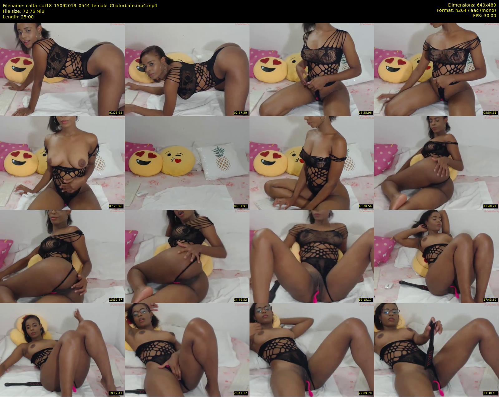 catta_cat18 — 25 minute Chaturbate female cam show recording, 480p, Sep 15, 2019