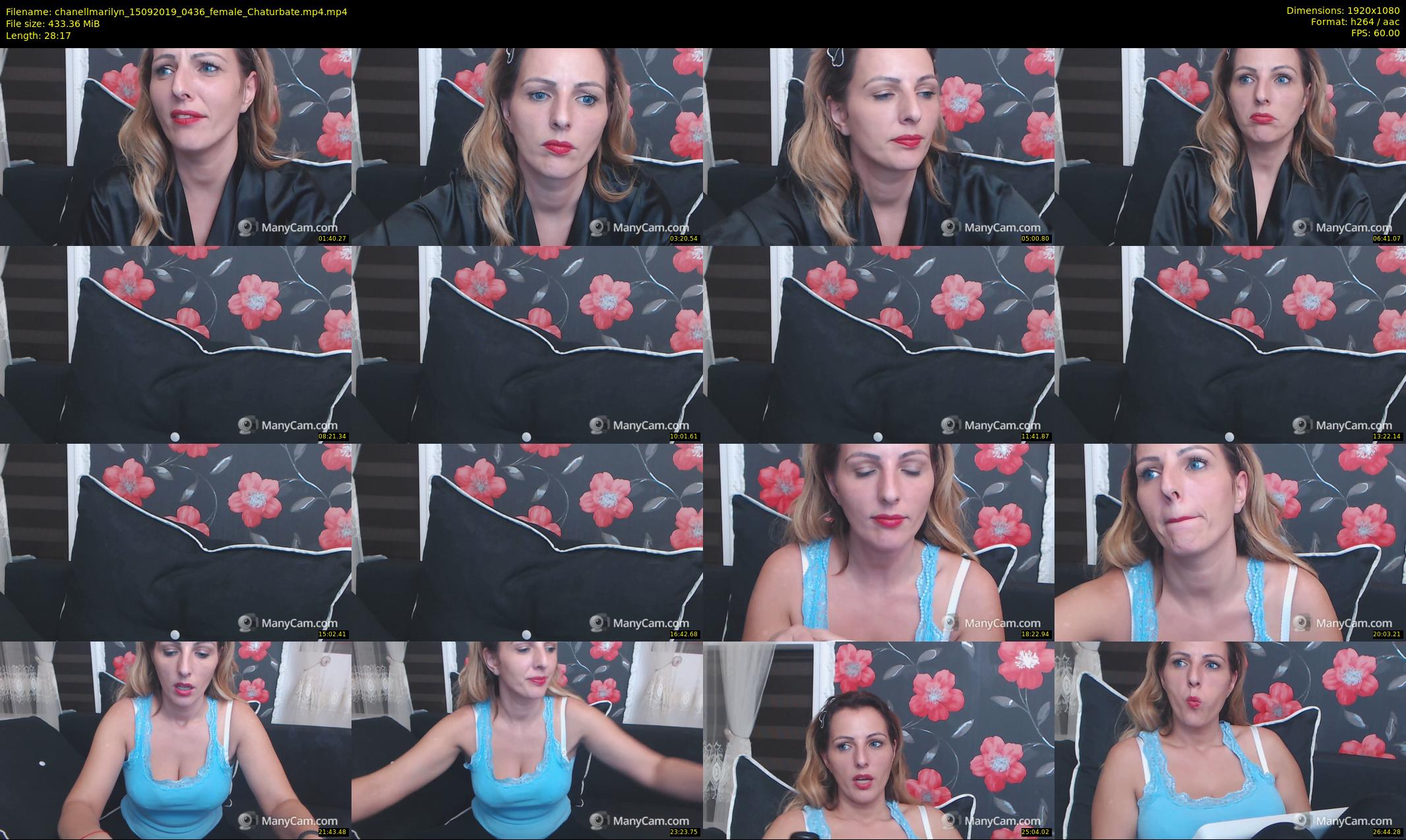 chanellmarilyn — 29 minute Chaturbate female cam show recording, 1080p, Sep 15, 2019