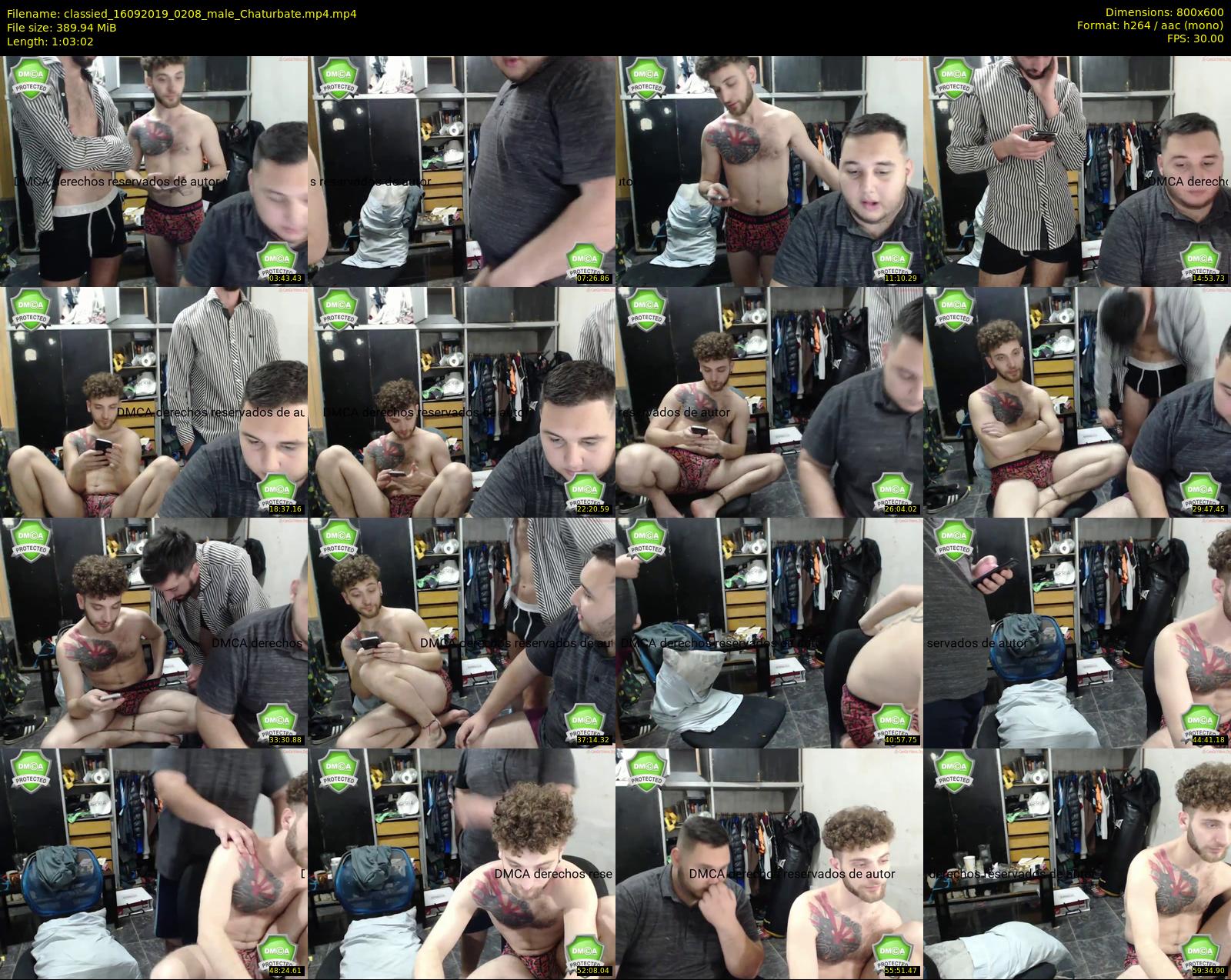 classied — 64 minute Chaturbate male cam show recording, 480p, Sep 16, 2019