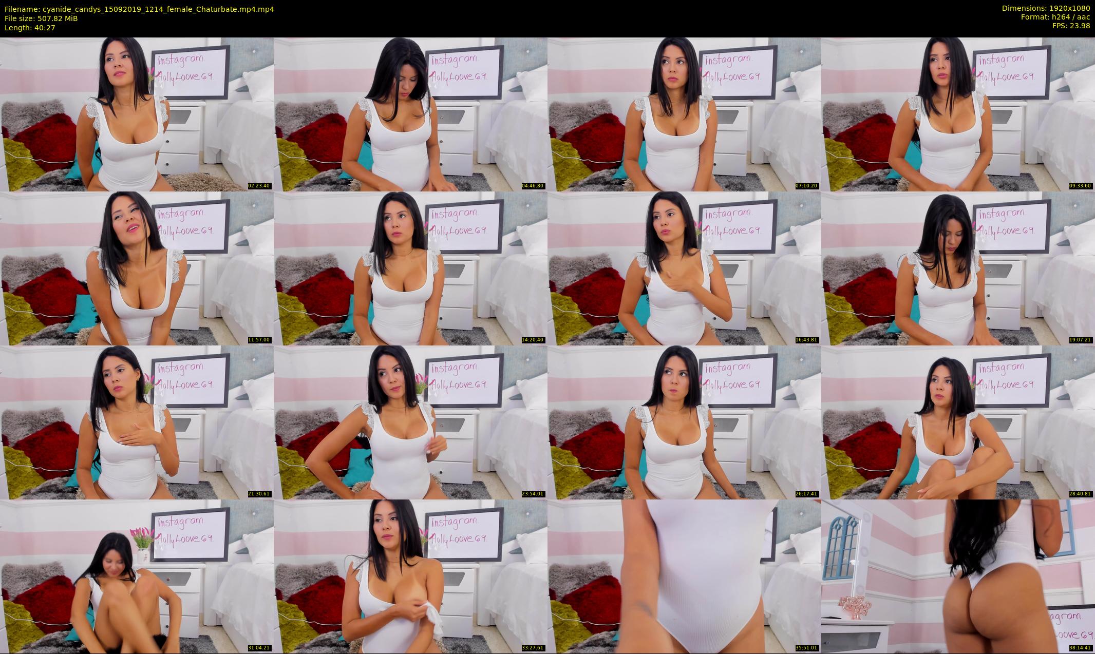 cyanide_candys — 41 minute Chaturbate female cam show recording, 1080p, Sep 15, 2019