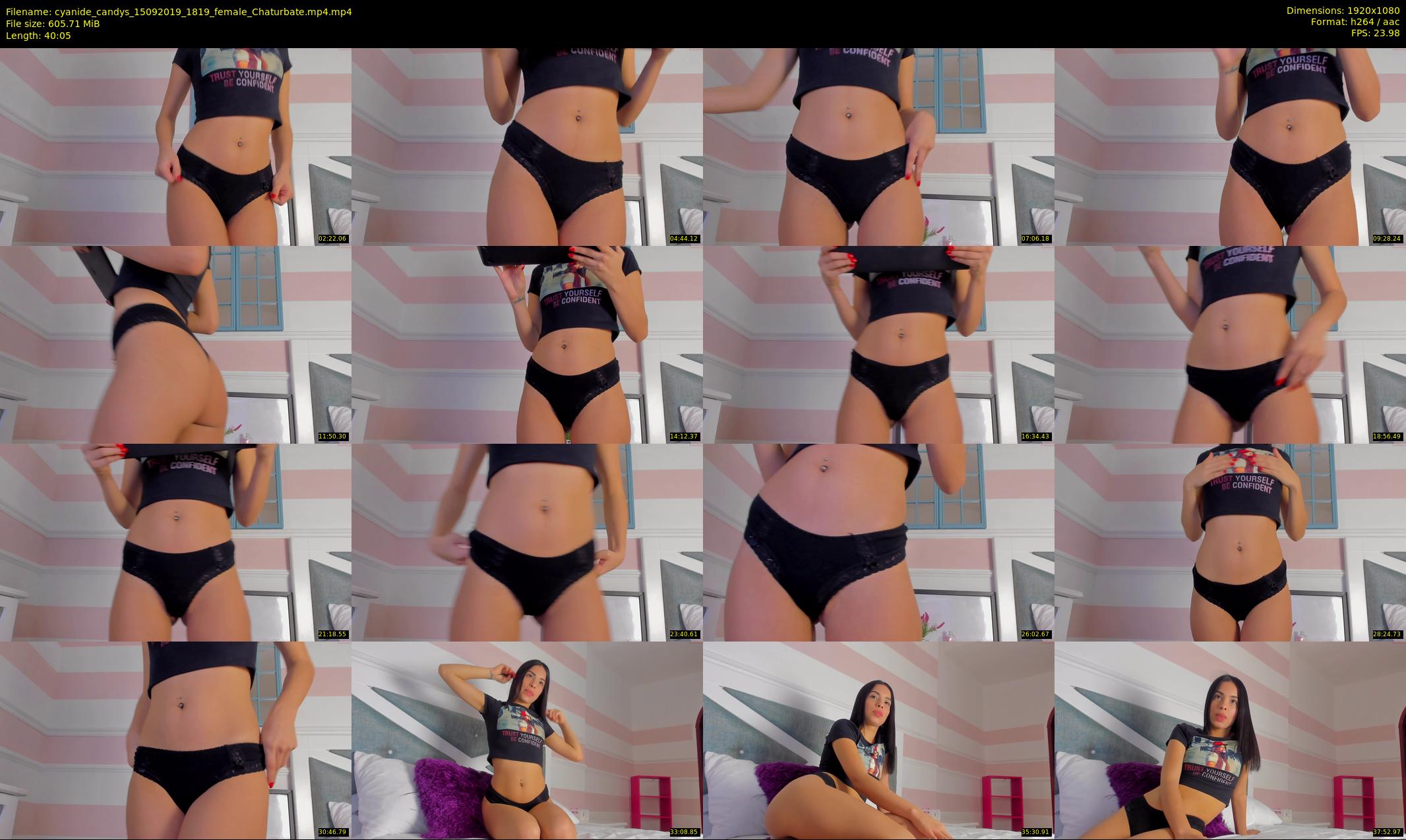 cyanide_candys — 41 minute Chaturbate female cam show recording, 1080p, Sep 15, 2019