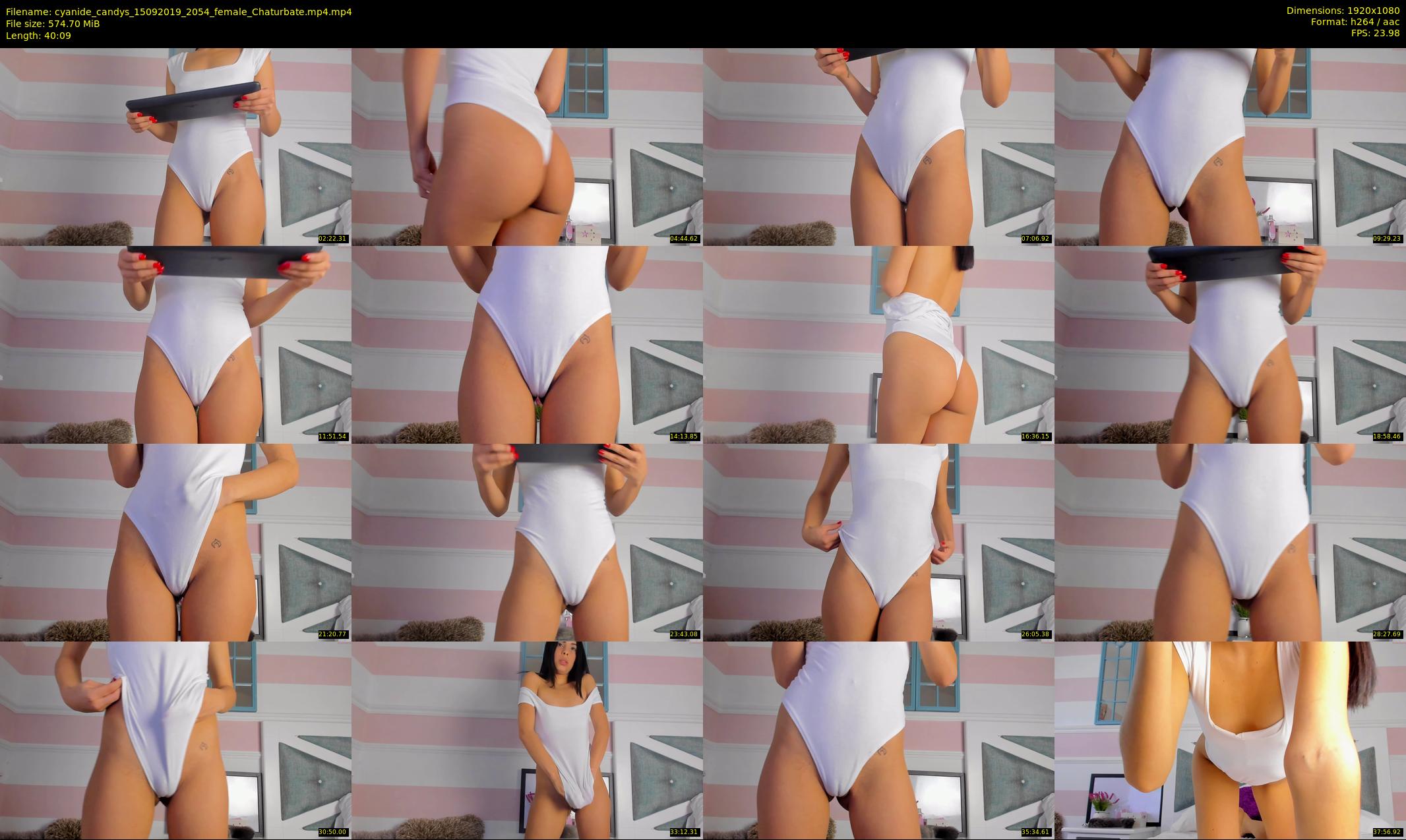 cyanide_candys — 41 minute Chaturbate female cam show recording, 1080p, Sep 15, 2019