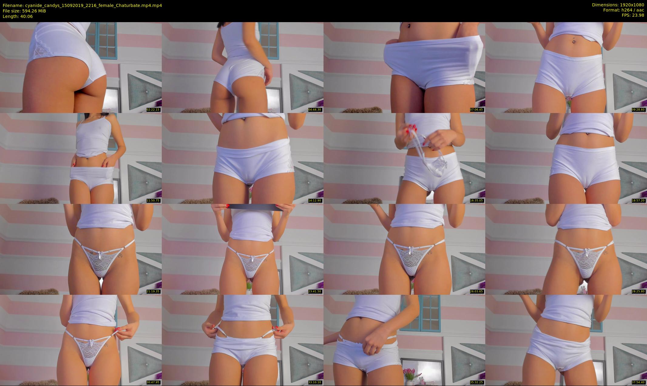 cyanide_candys — 41 minute Chaturbate female cam show recording, 1080p, Sep 15, 2019