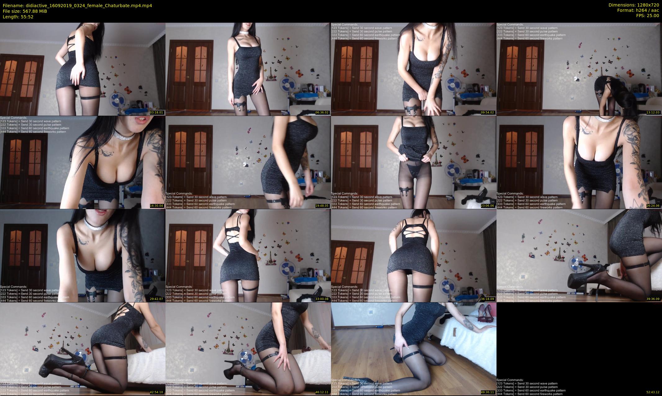 didiactive — 56 minute Chaturbate female cam show recording, 720p, Sep 16, 2019
