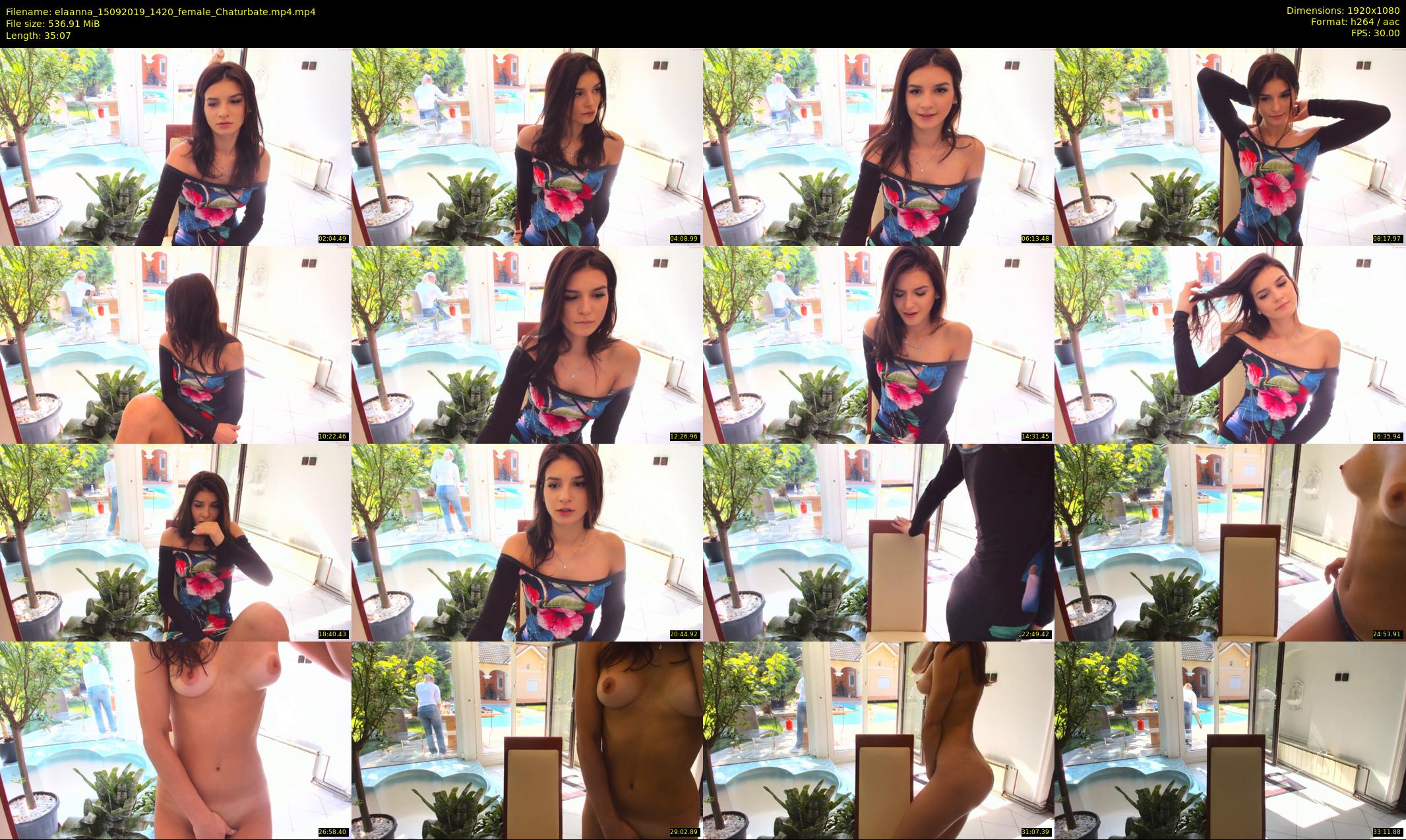 elaanna — 36 minute Chaturbate female cam show recording, 1080p, Sep 15, 2019