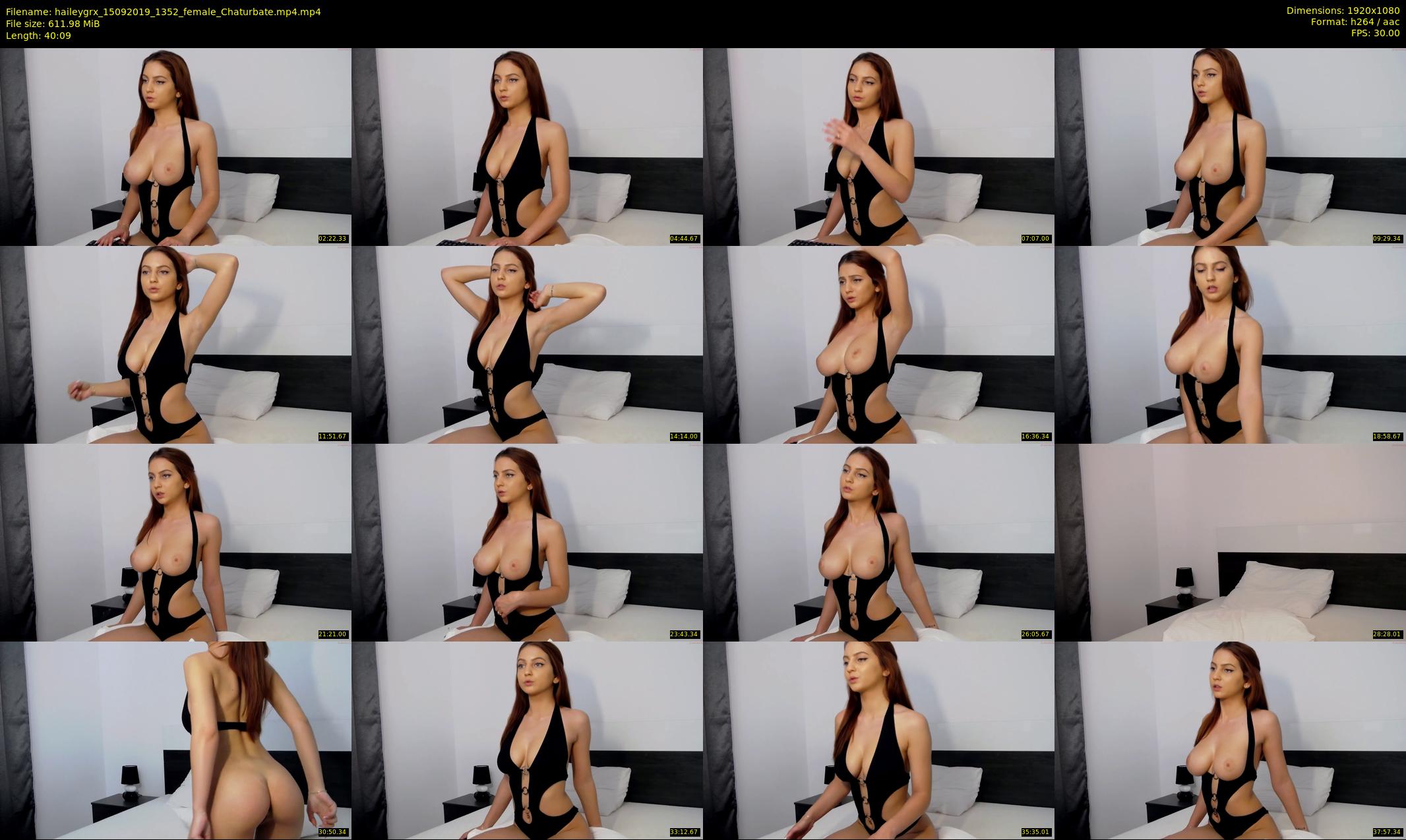 haileygrx — 41 minute Chaturbate female cam show recording, 1080p, Sep 15, 2019