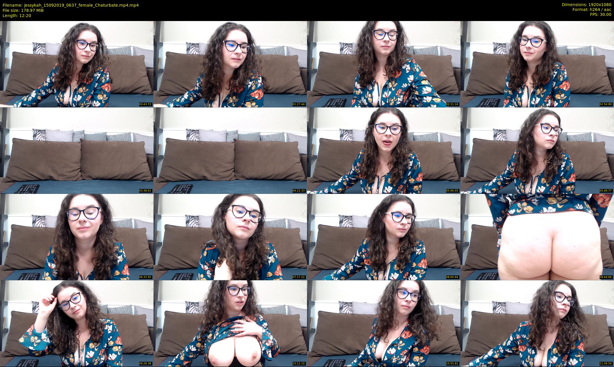 jessykah — 13 minute Chaturbate female cam show recording, 1080p, Sep 15, 2019