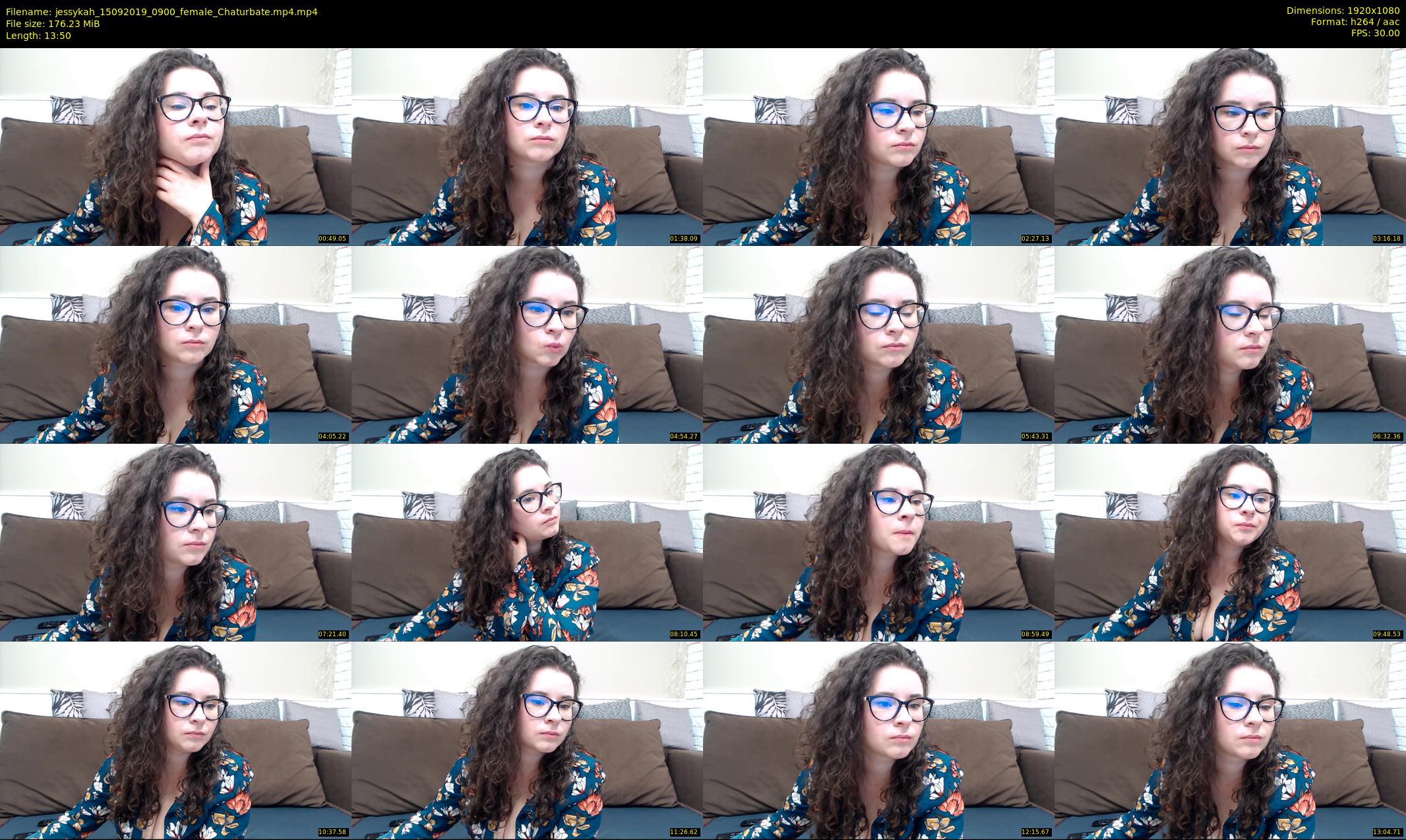 jessykah — 14 minute Chaturbate female cam show recording, 1080p, Sep 15, 2019