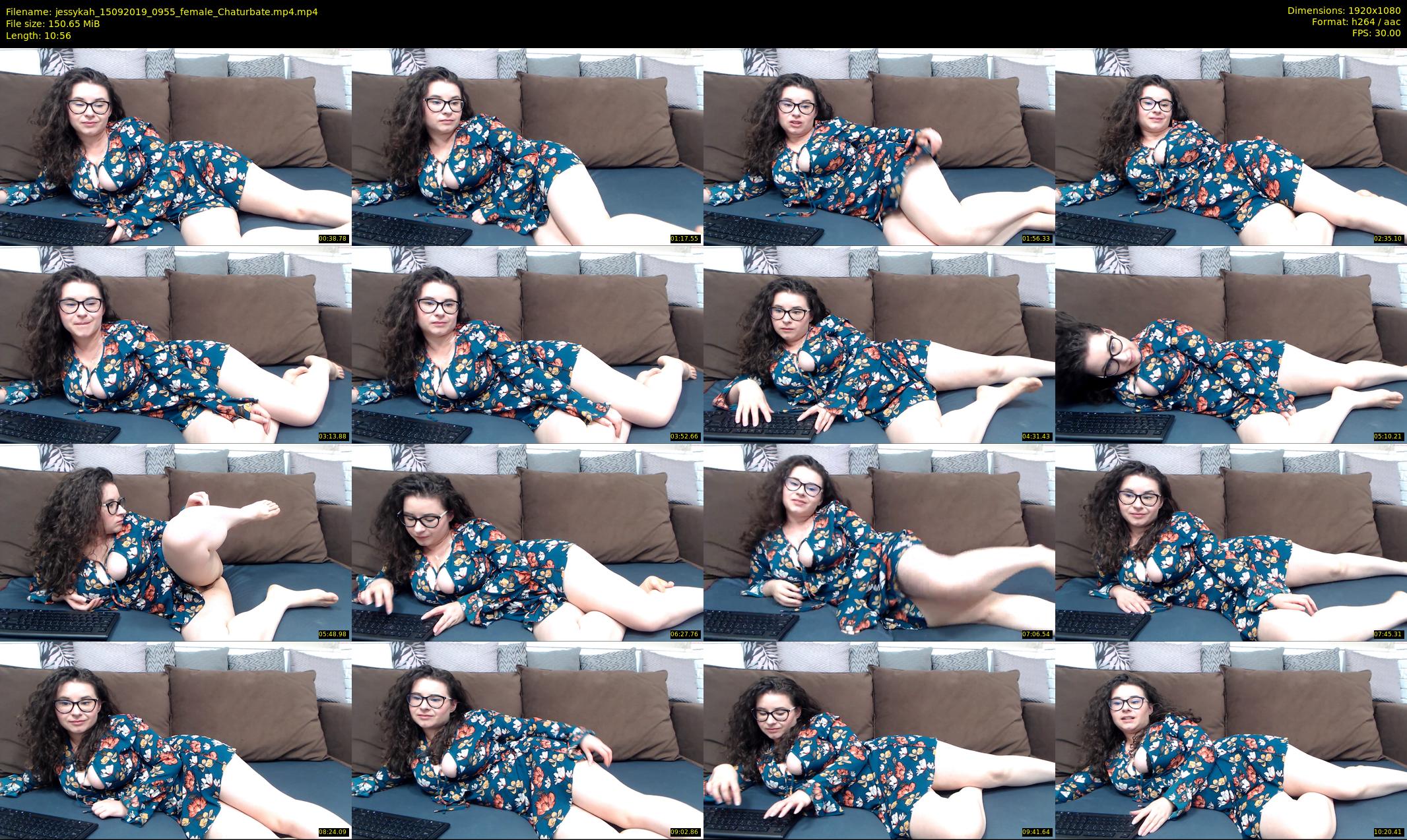 jessykah — 11 minute Chaturbate female cam show recording, 1080p, Sep 15, 2019