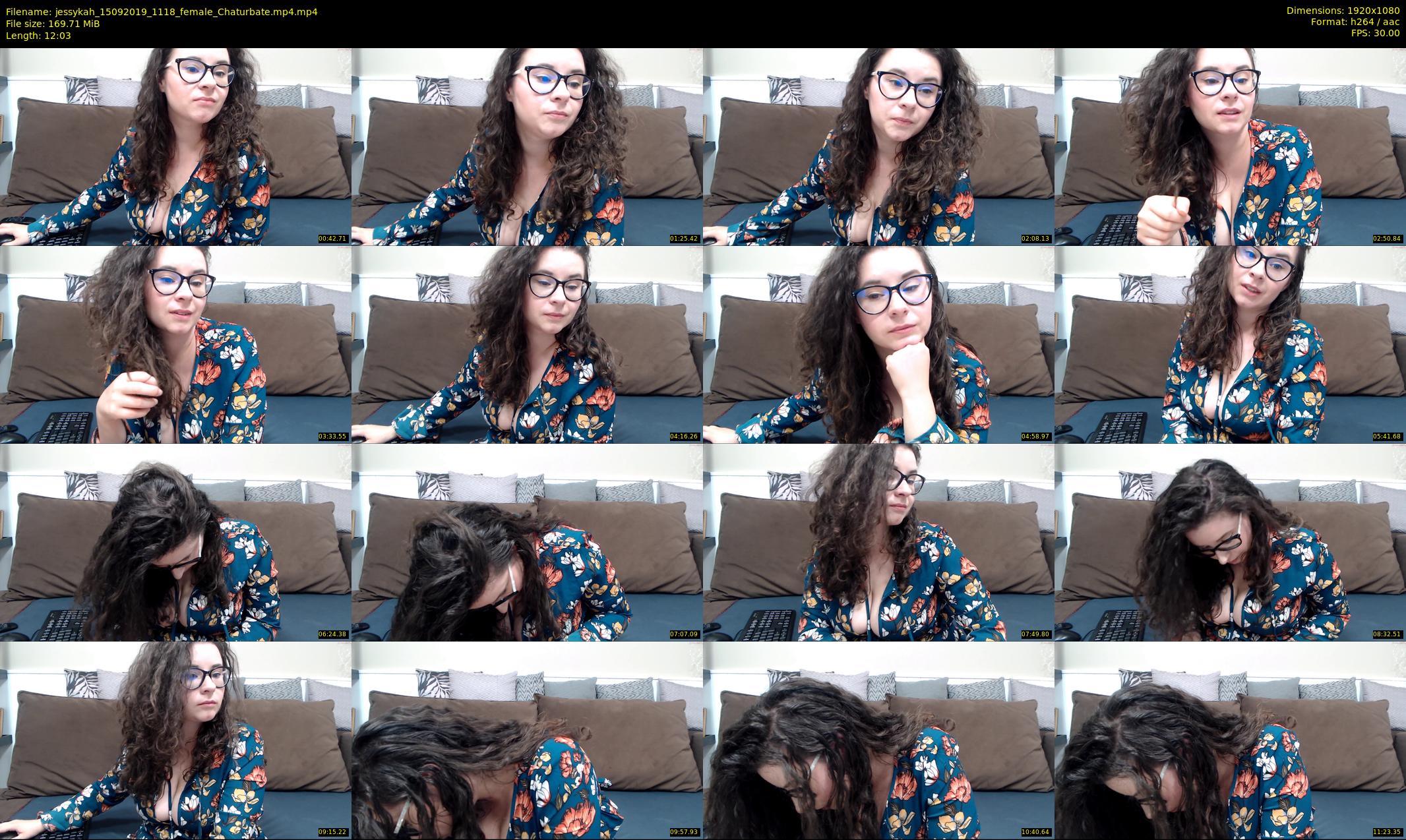 jessykah — 13 minute Chaturbate female cam show recording, 1080p, Sep 15, 2019