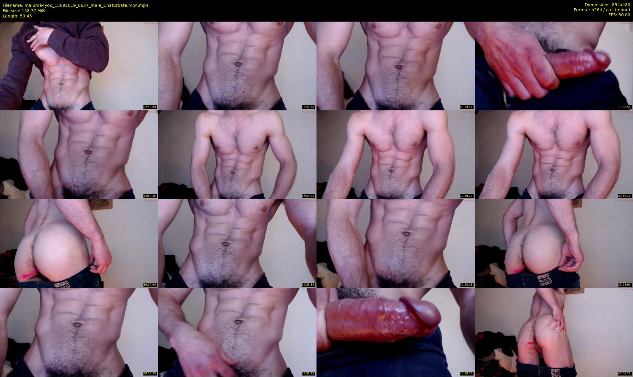 maluma4you — 51 minute Chaturbate male cam show recording, 480p, Sep 15, 2019