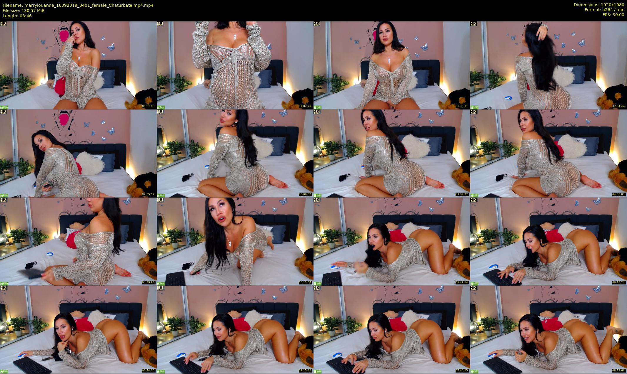 marrylouanne — 9 minute Chaturbate female cam show recording, 1080p, Sep 16, 2019