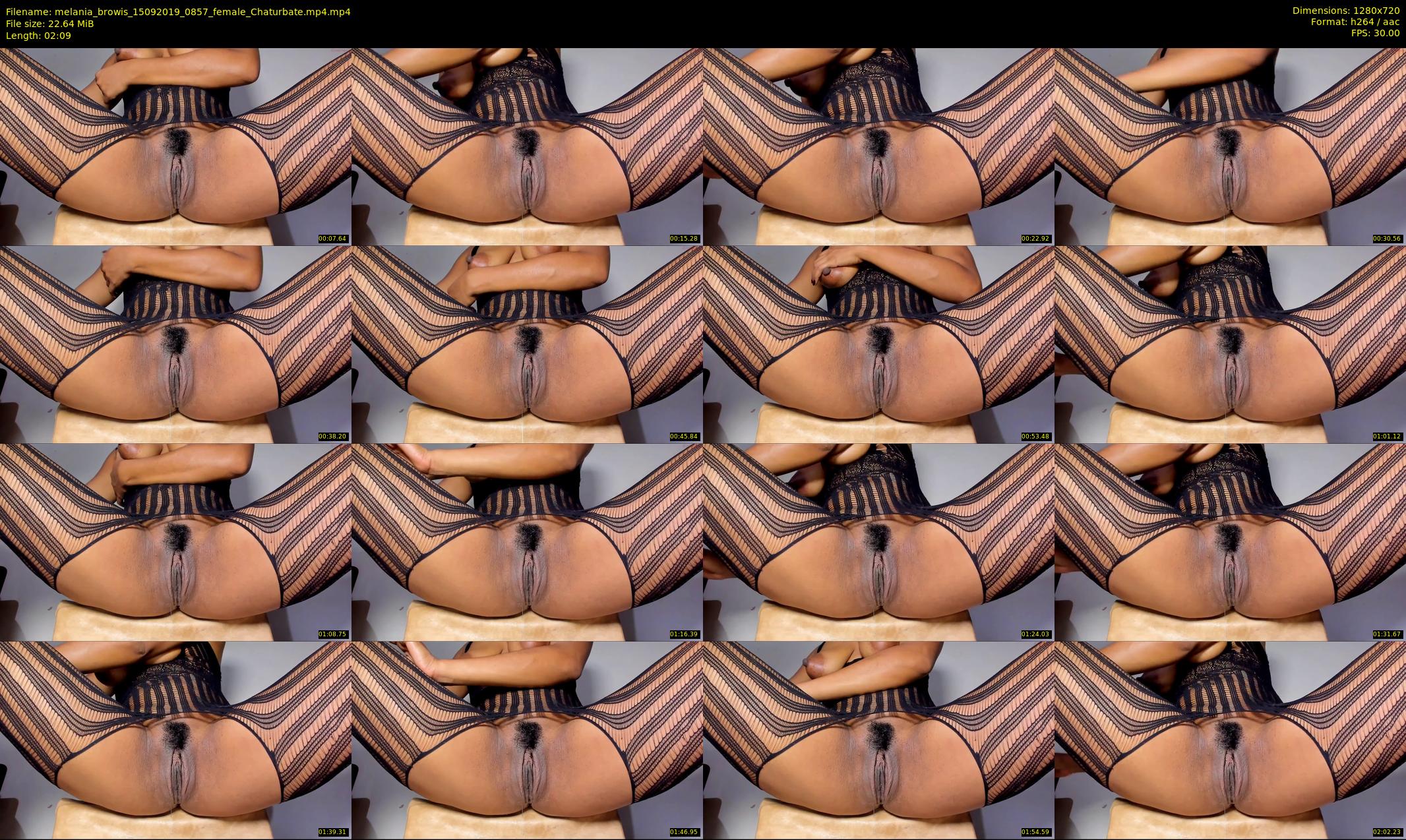 melania_browis — 3 minute Chaturbate female cam show recording, 720p, Sep 15, 2019