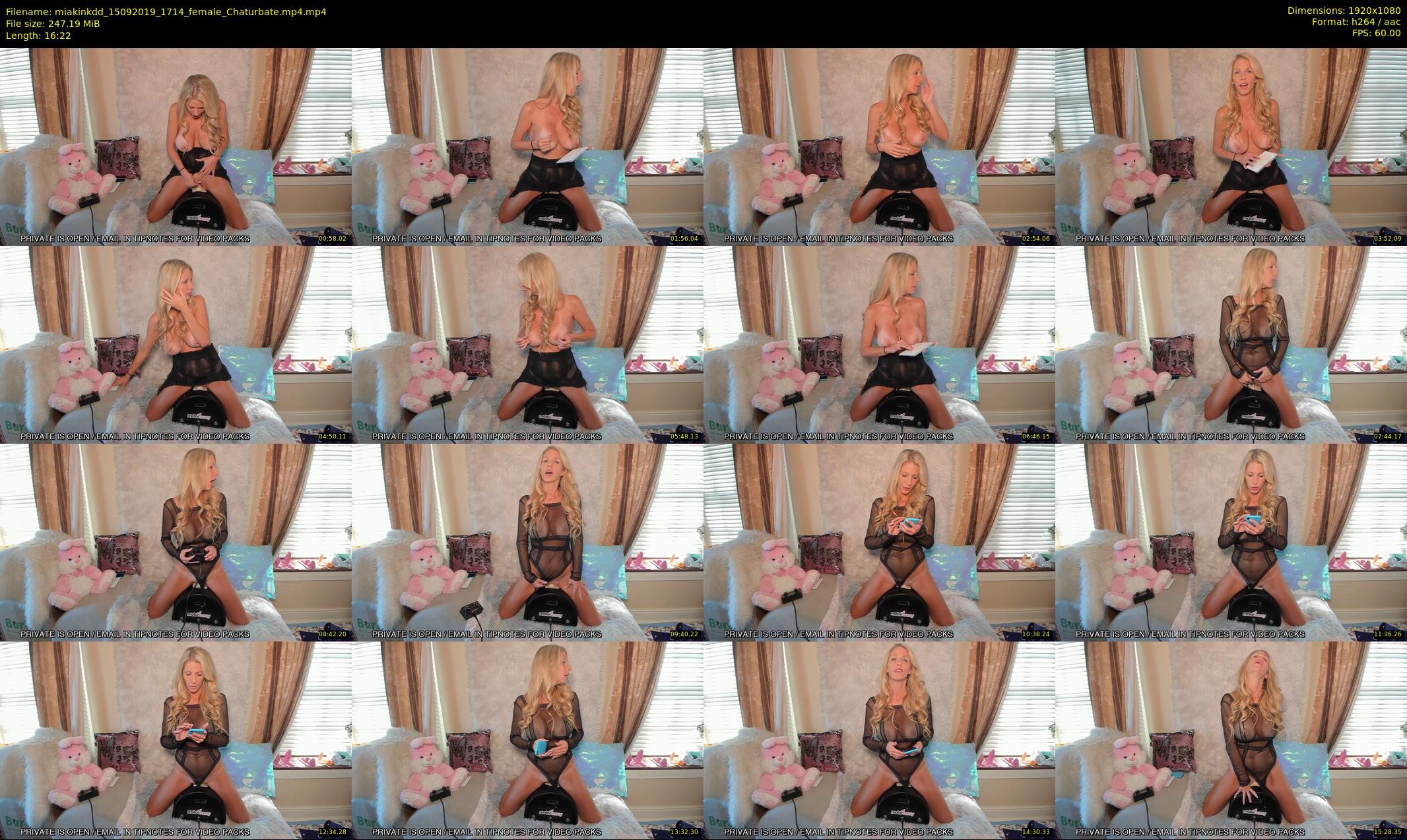 miakinkdd — 17 minute Chaturbate female cam show recording, 1080p, Sep 15, 2019