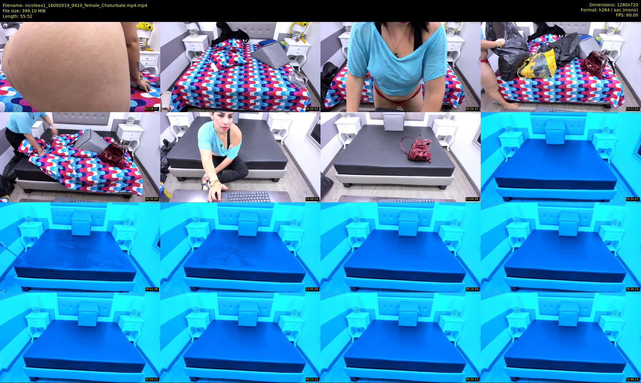 nicoleex1 — 56 minute Chaturbate female cam show recording, 720p, Sep 16, 2019