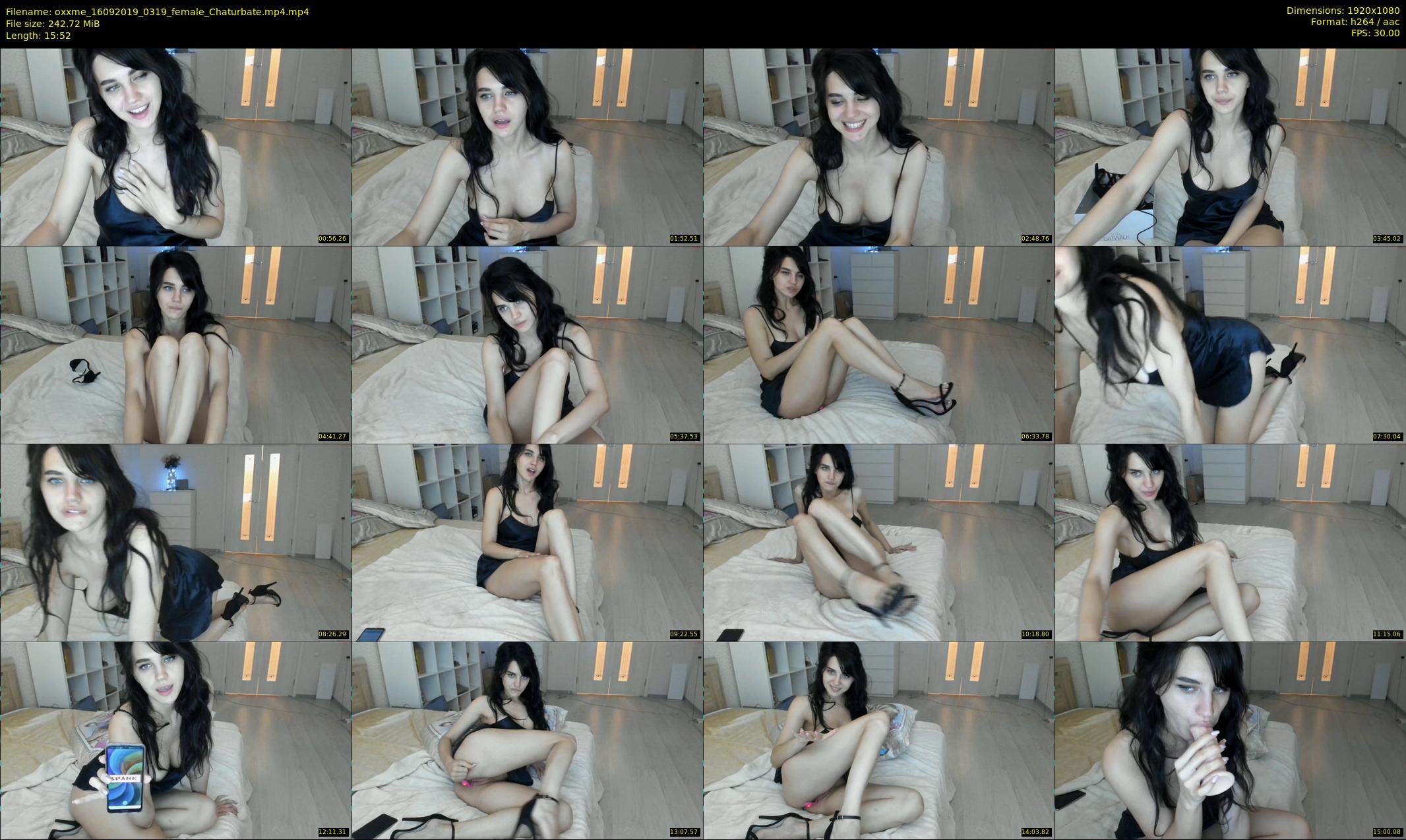 oxxme — 16 minute Chaturbate female cam show recording, 1080p, Sep 16, 2019