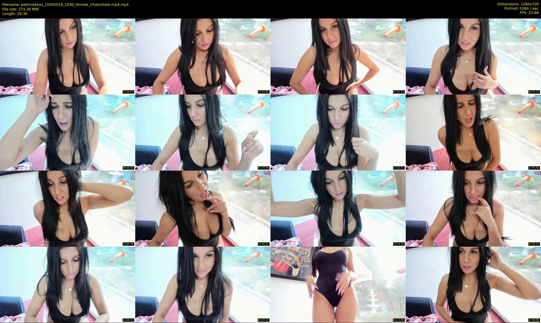 patriciakeys — 30 minute Chaturbate female cam show recording, 720p, Sep 15, 2019