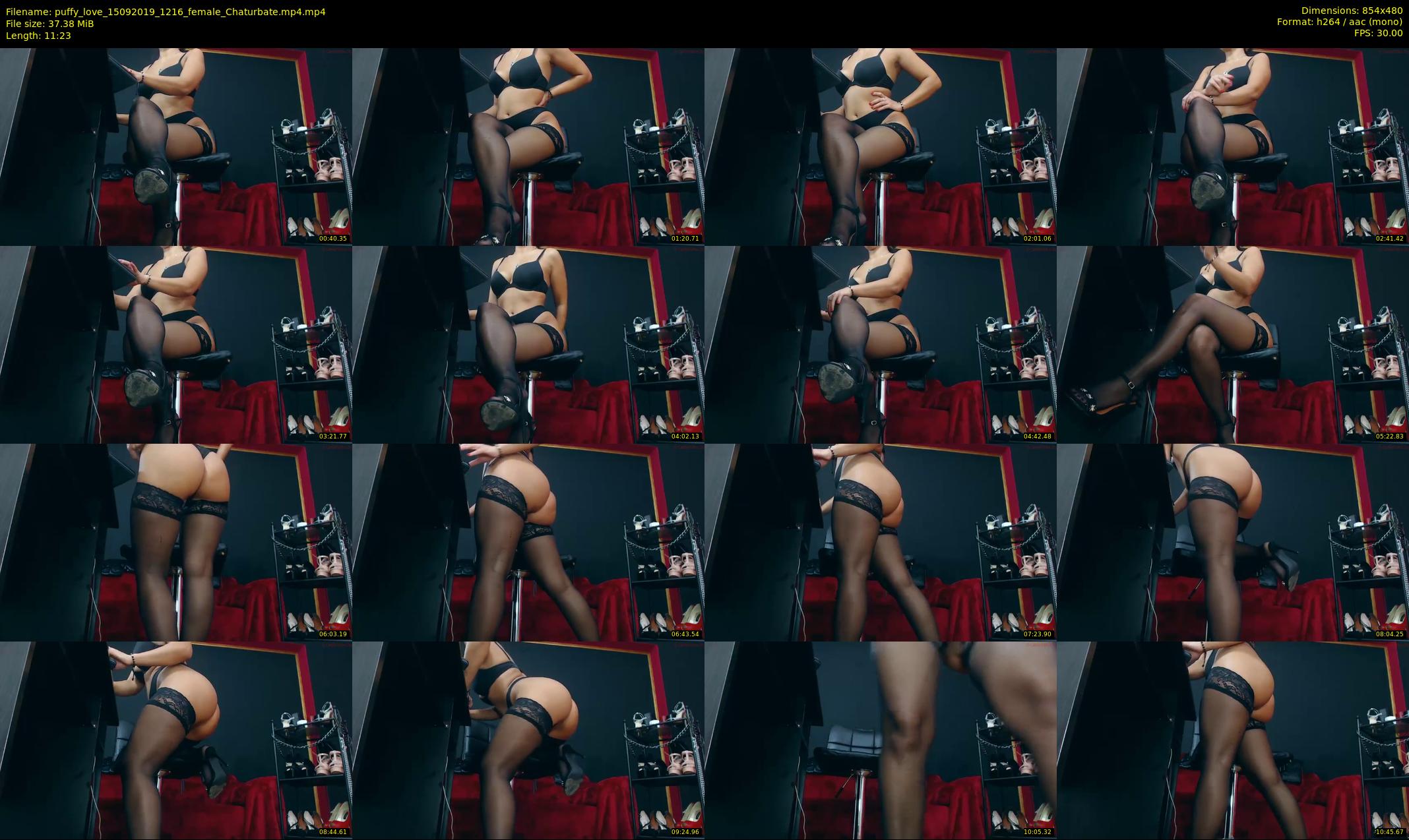 puffy_love — 12 minute Chaturbate female cam show recording, 480p, Sep 15, 2019