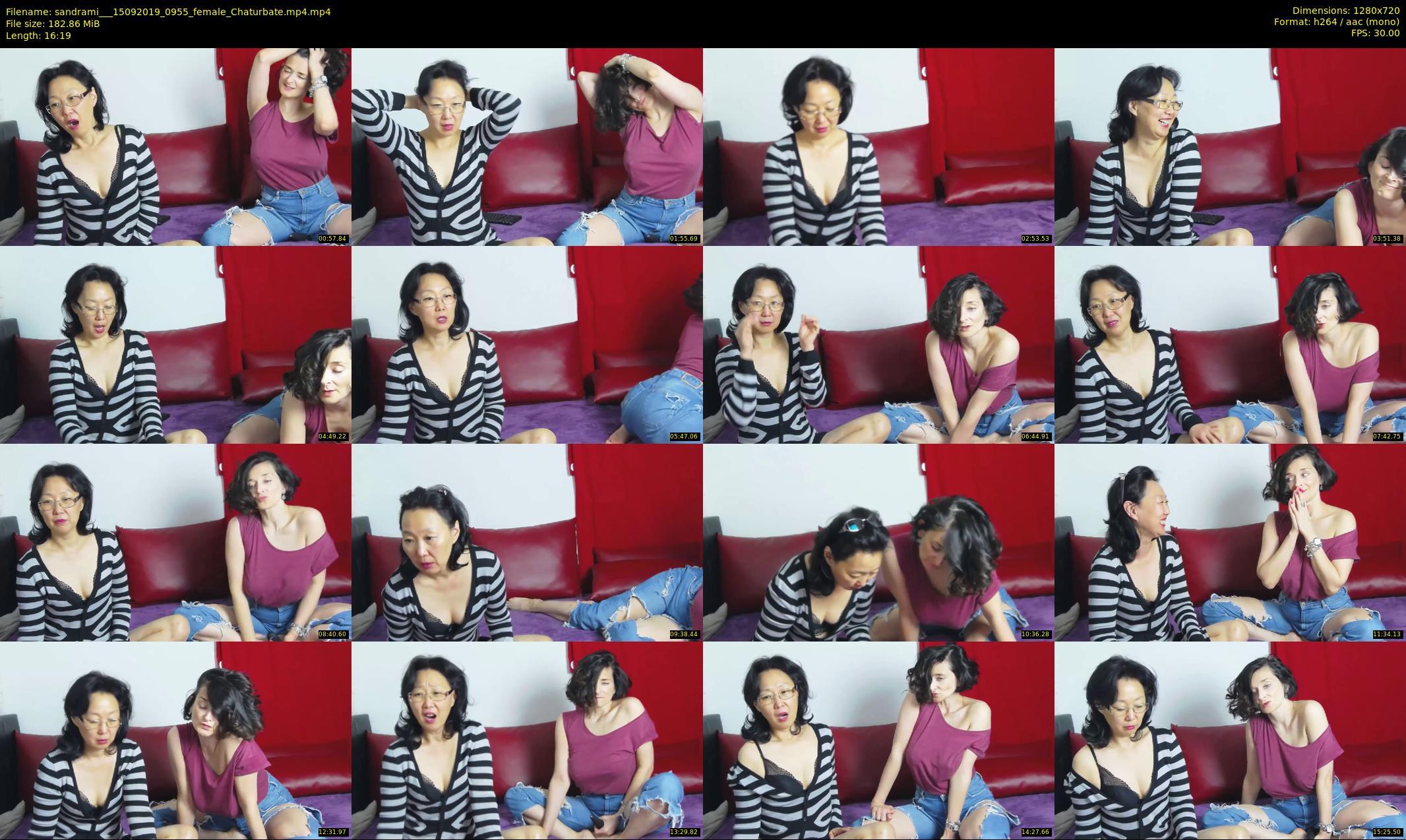 sandrami__ — 17 minute Chaturbate female cam show recording, 720p, Sep 15, 2019