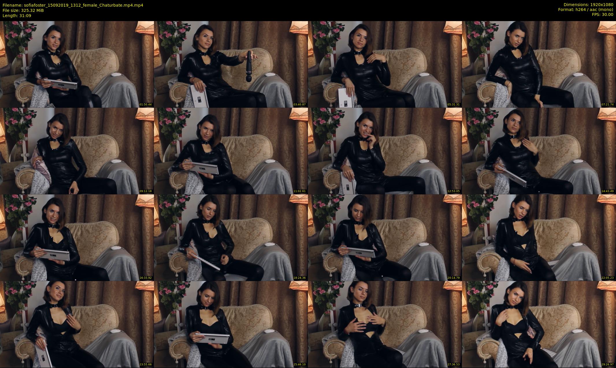 sofiafoster — 32 minute Chaturbate female cam show recording, 1080p, Sep 15, 2019