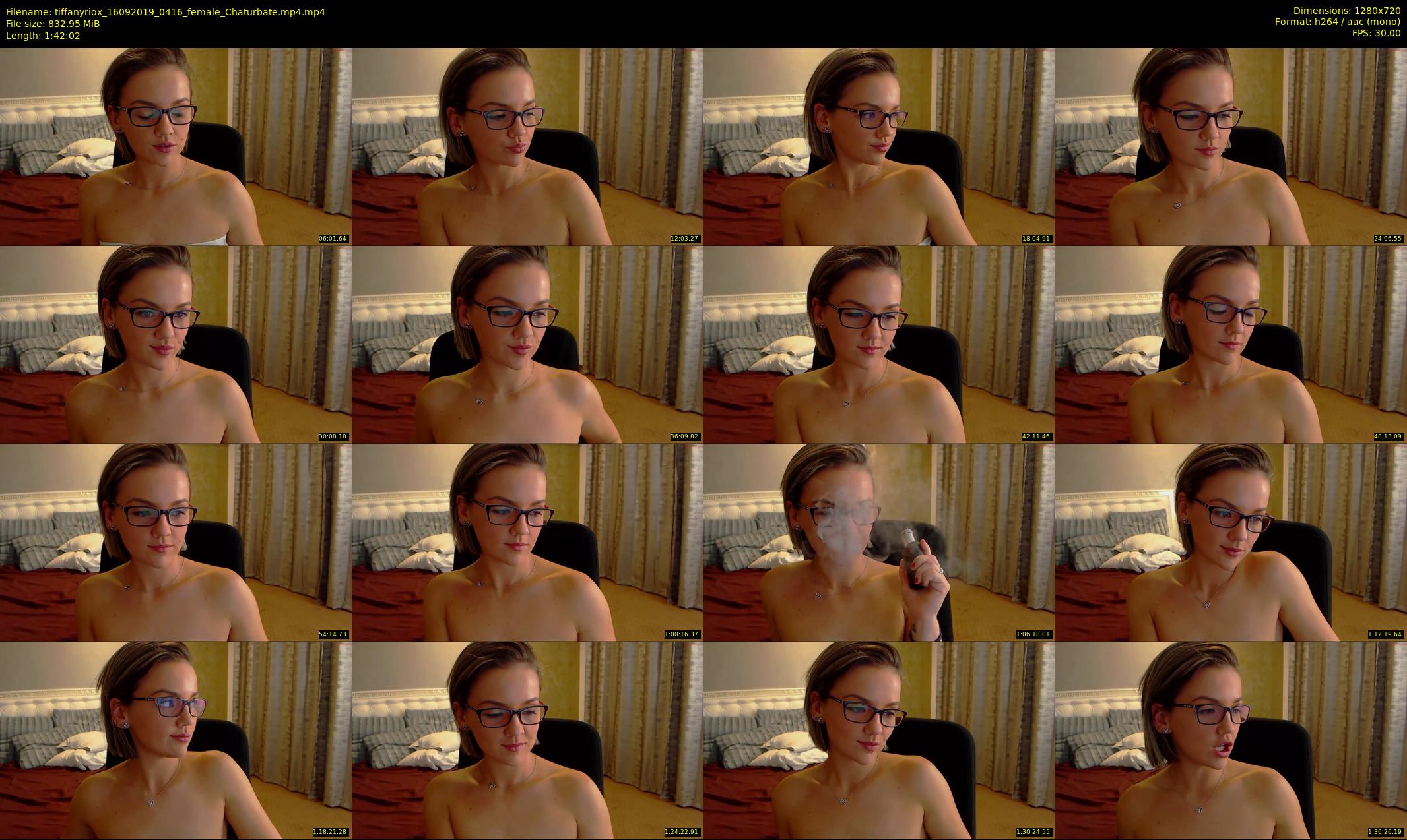 tiffanyriox — 103 minute Chaturbate female cam show recording, 720p, Sep 16, 2019
