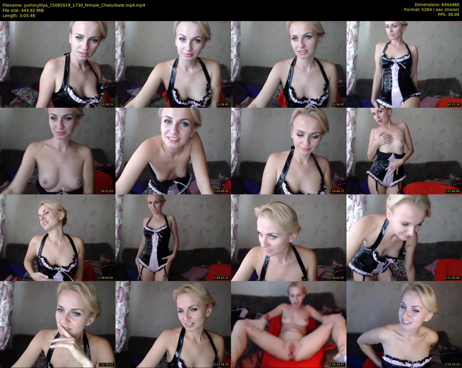 yummylilya — 186 minute Chaturbate female cam show recording, 480p, Sep 15, 2019