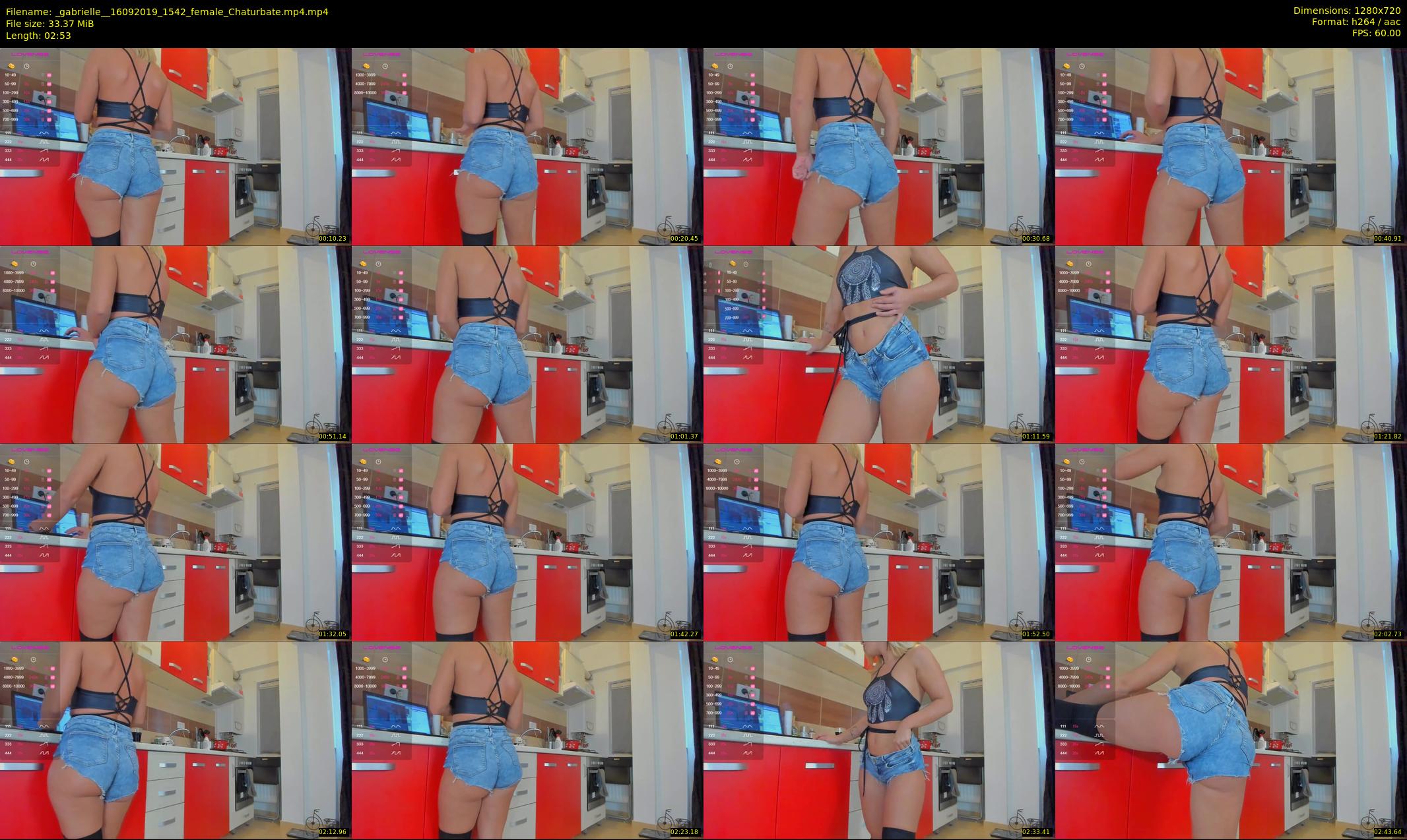 _gabrielle_ — 3 minute Chaturbate female cam show recording, 720p, Sep 16, 2019