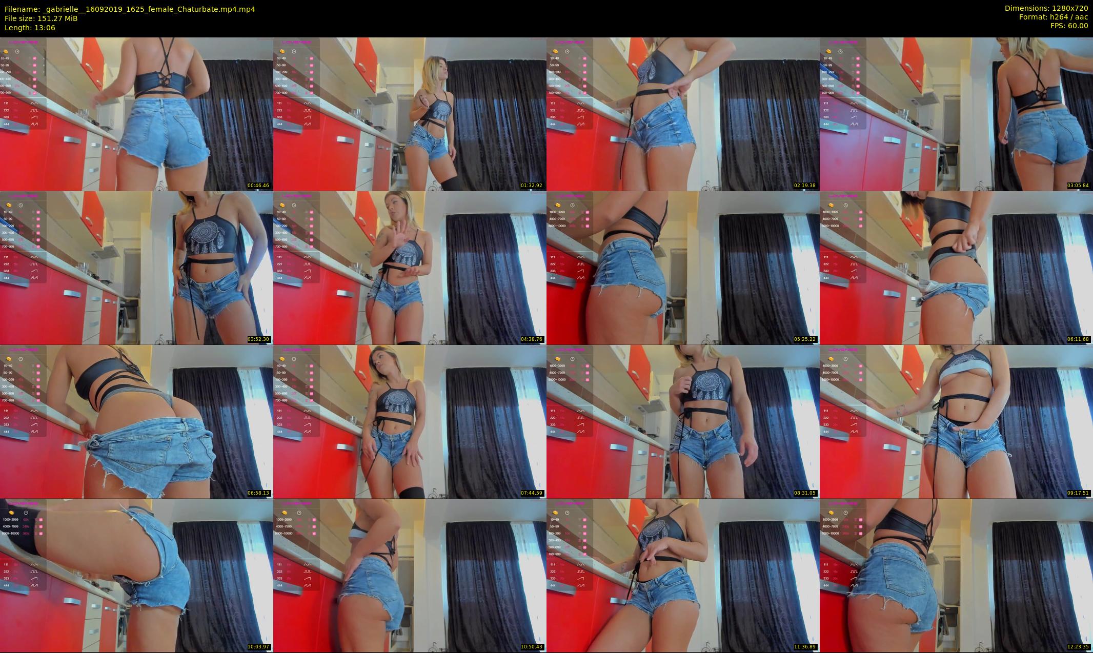 _gabrielle_ — 14 minute Chaturbate female cam show recording, 720p, Sep 16, 2019