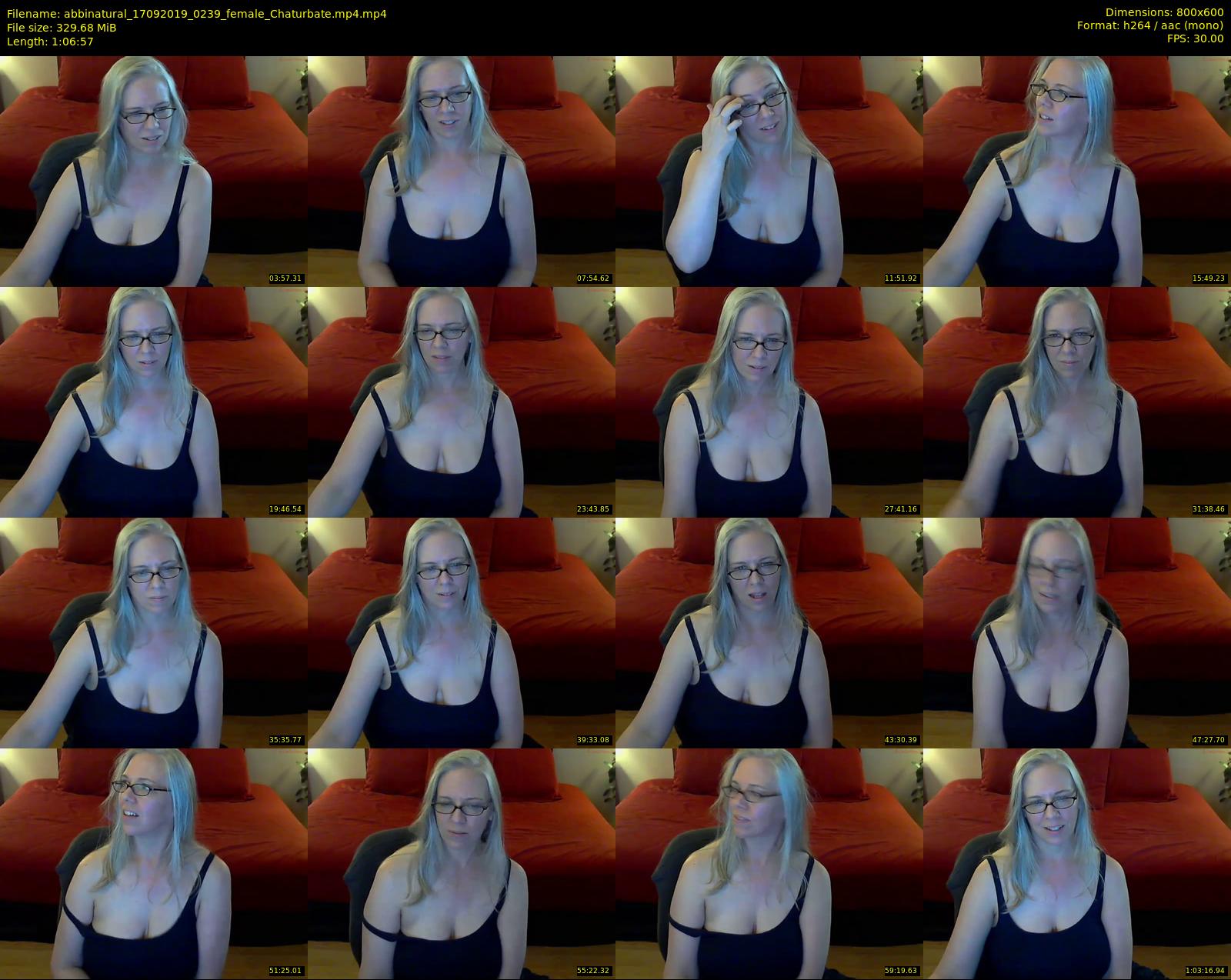 abbinatural — 67 minute Chaturbate female cam show recording, 480p, Sep 17, 2019