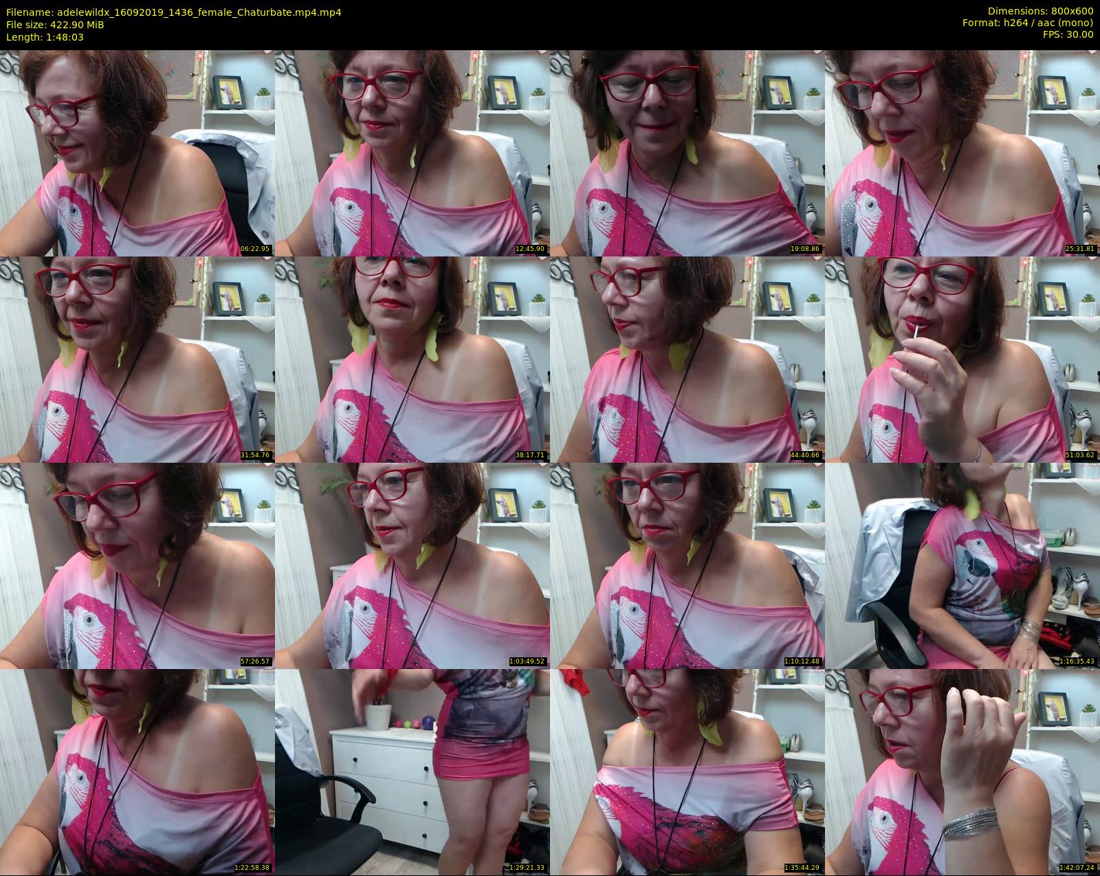 adelewildx — 109 minute Chaturbate female cam show recording, 480p, Sep 16, 2019