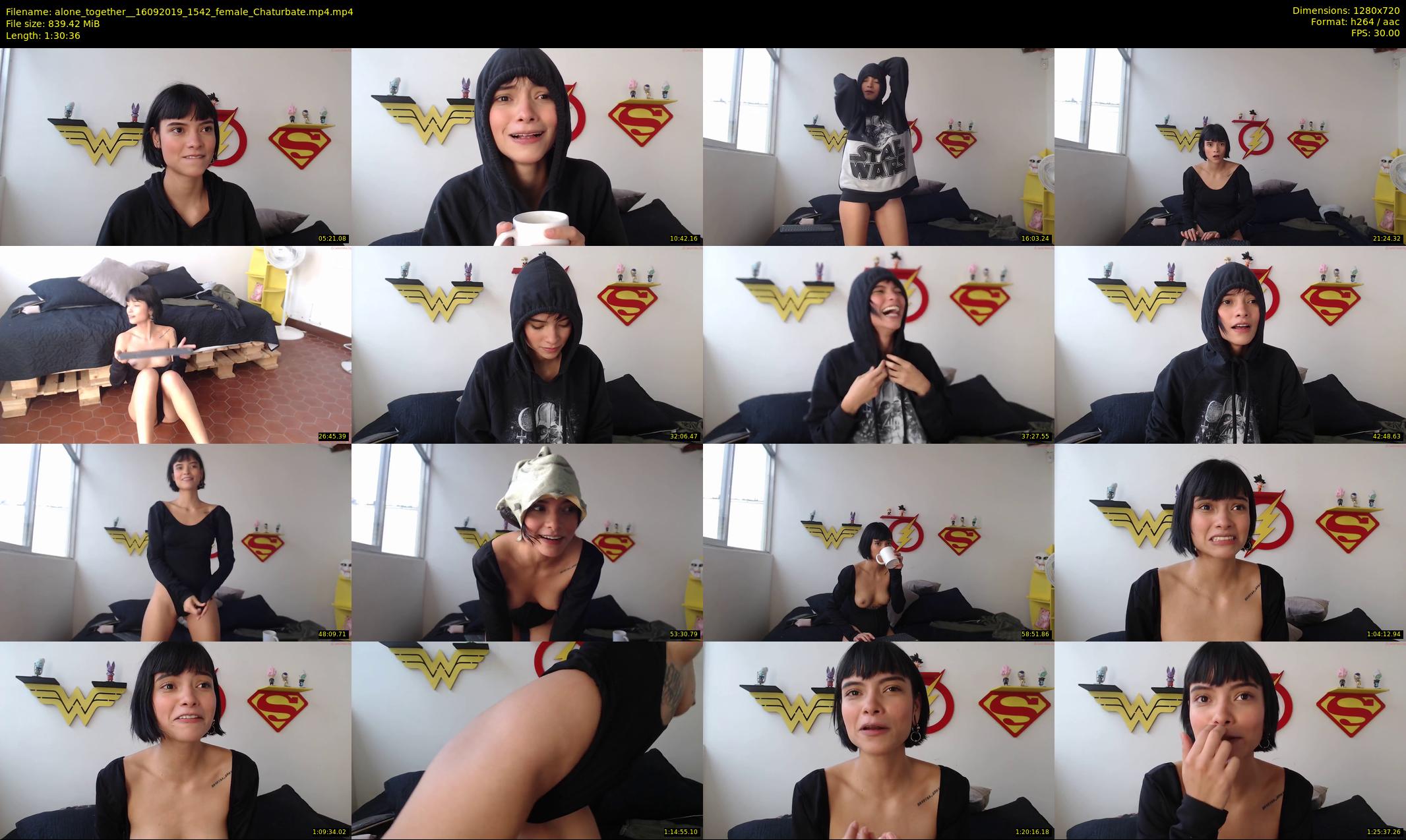 alone_together_ — 91 minute Chaturbate female cam show recording, 720p, Sep 16, 2019