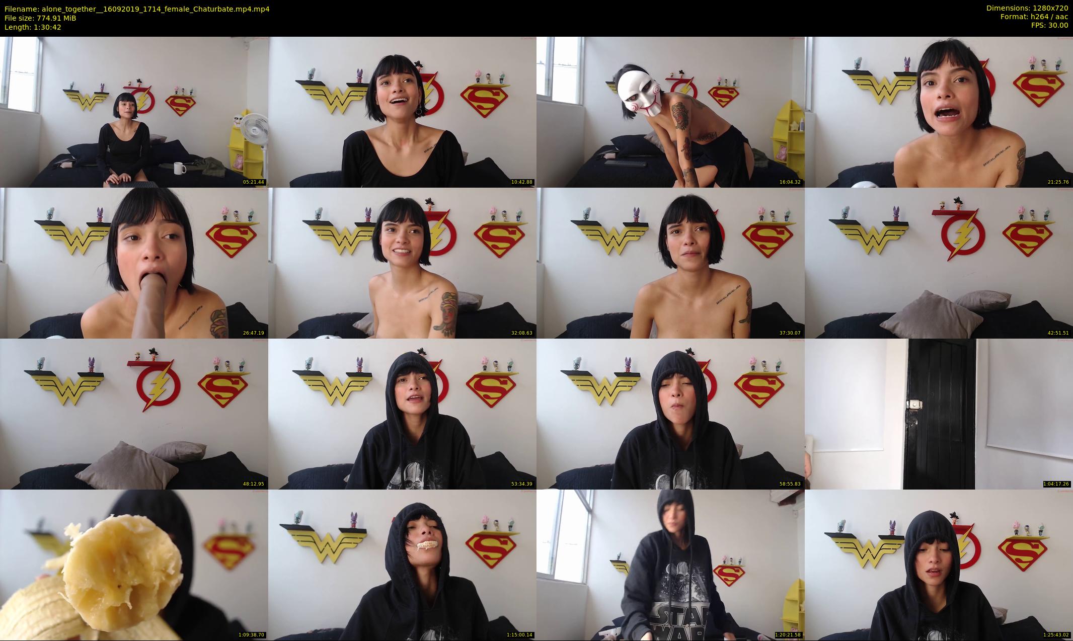 alone_together_ — 91 minute Chaturbate female cam show recording, 720p, Sep 16, 2019