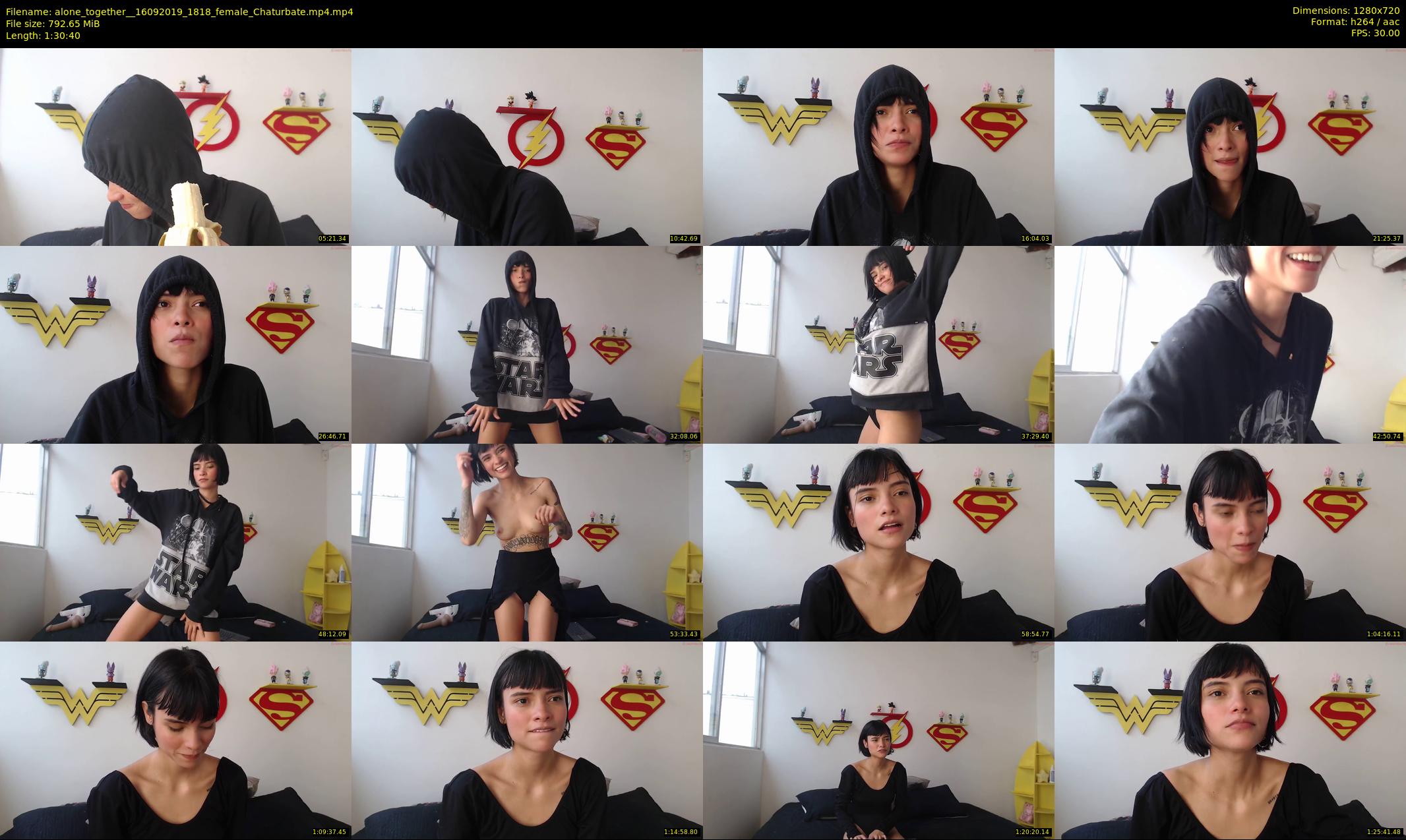 alone_together_ — 91 minute Chaturbate female cam show recording, 720p, Sep 16, 2019