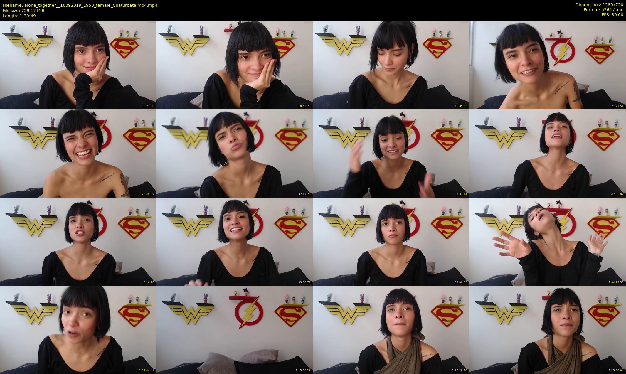 alone_together_ — 91 minute Chaturbate female cam show recording, 720p, Sep 16, 2019