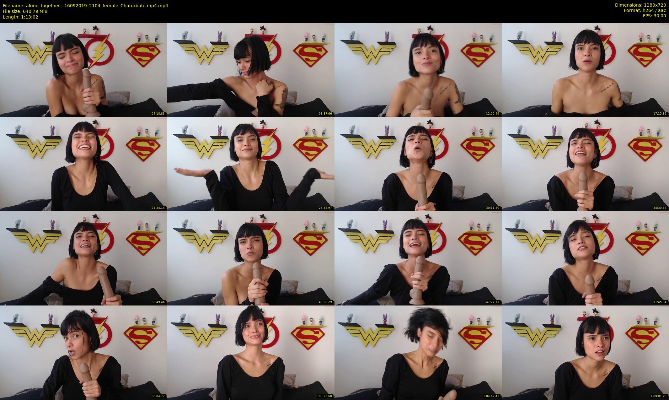 alone_together_ — 74 minute Chaturbate female cam show recording, 720p, Sep 16, 2019