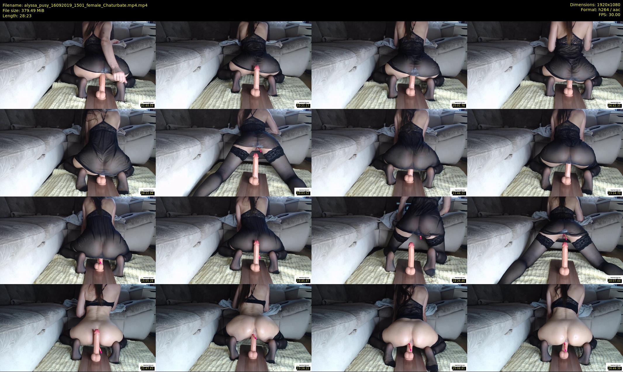 alyssa_pusy — 29 minute Chaturbate couple cam show recording, 1080p, Sep 16, 2019