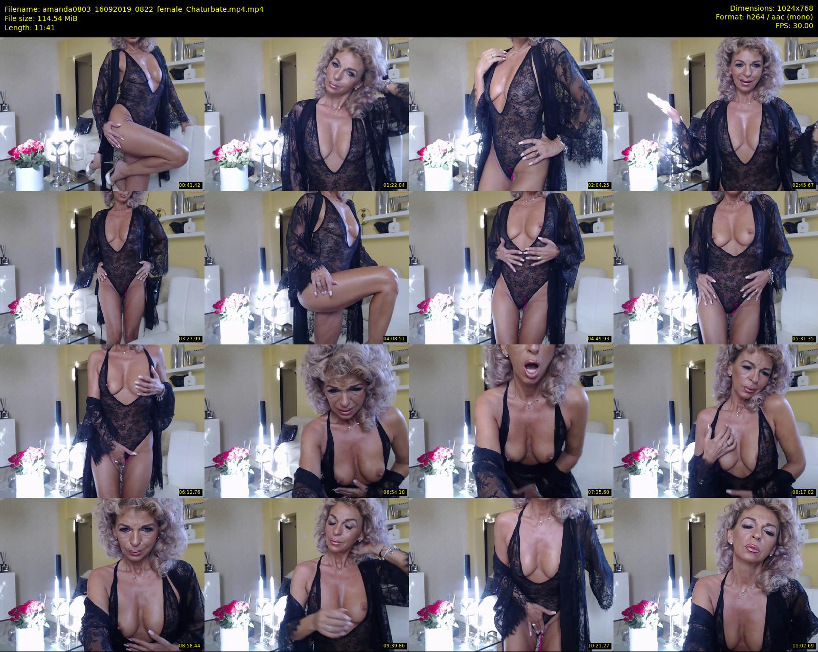 amanda0803 — 12 minute Chaturbate female cam show recording, 720p, Sep 16, 2019