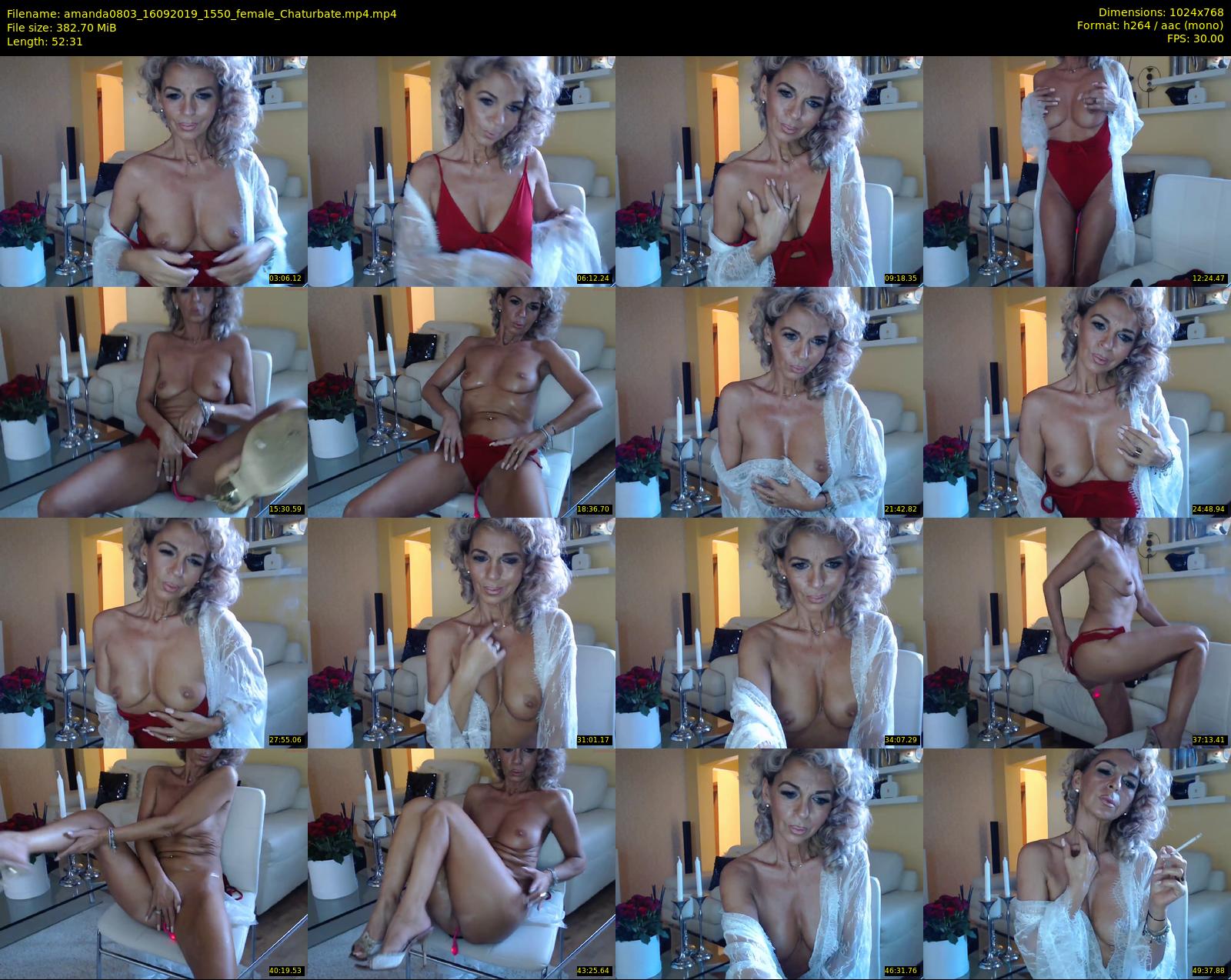 amanda0803 — 53 minute Chaturbate female cam show recording, 720p, Sep 16, 2019