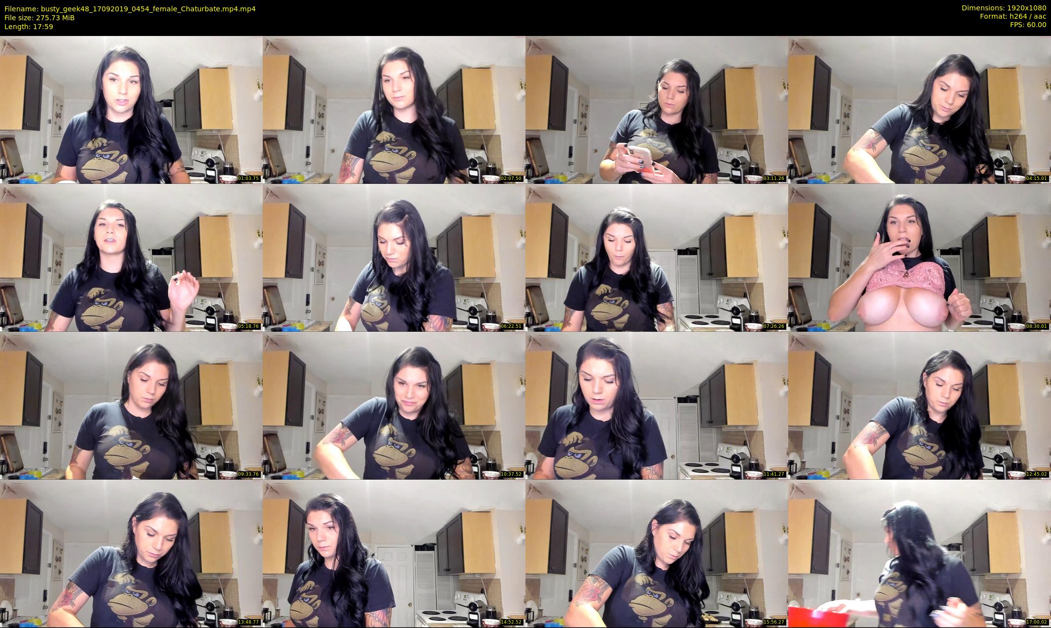 busty_geek48 — 18 minute Chaturbate female cam show recording, 1080p, Sep 17, 2019